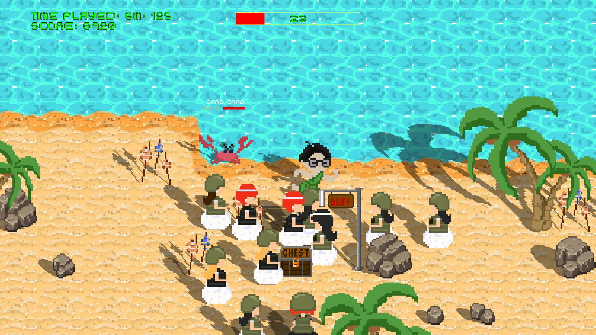 Fighting for Singleship: I am Chased by a Bunch of Women But I Just Want to Play Video Games - Screenshot