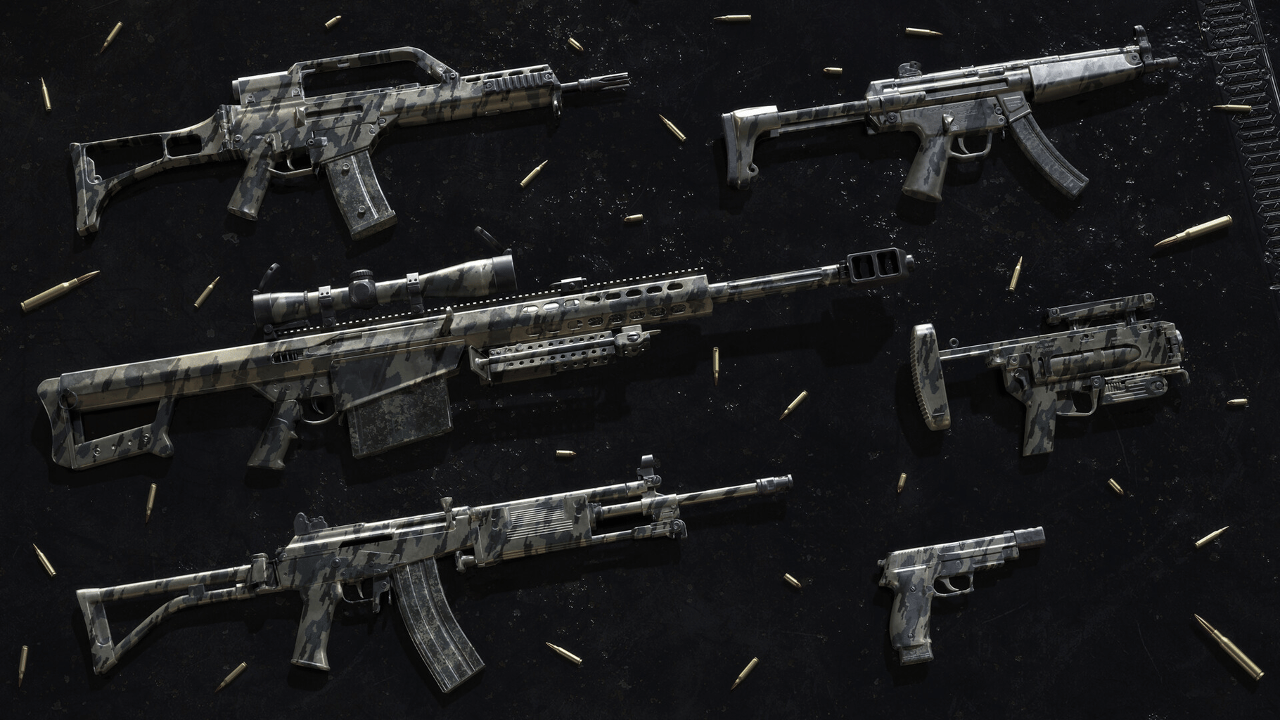 Insurgency: Sandstorm - Digital Splatter Weapon Skin Set screenshot