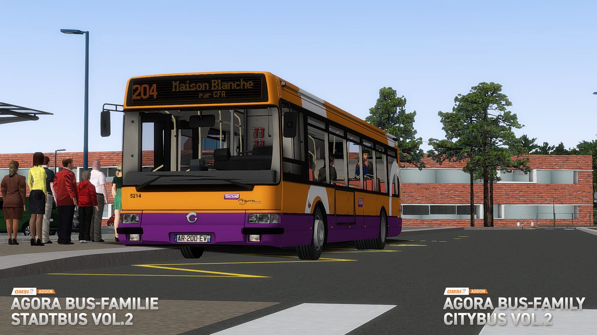 OMSI 2: Agora Bus Family Citybus Vol. 2 - Screenshot