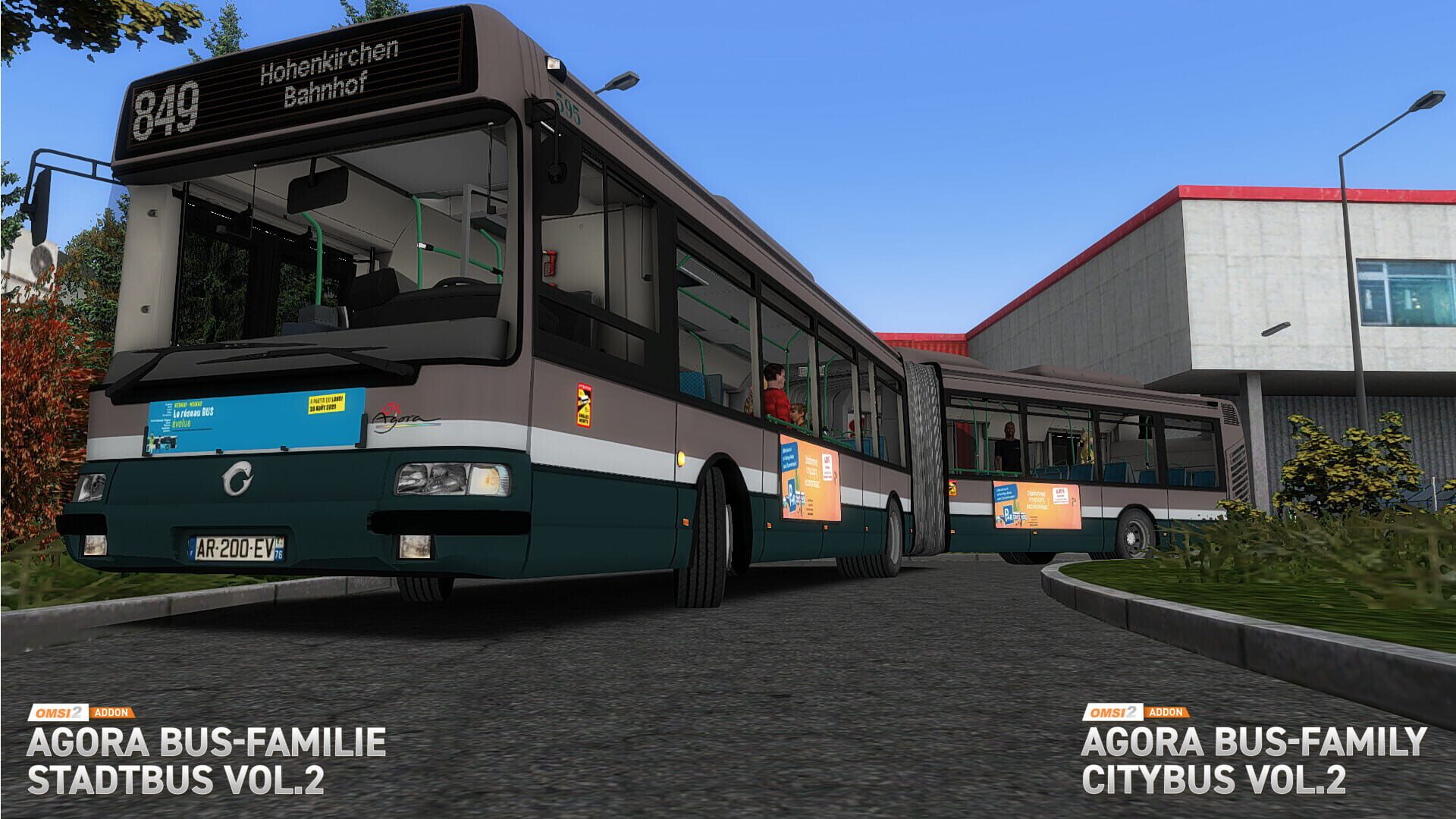 OMSI 2: Agora Bus Family Citybus Vol. 2 - Screenshot