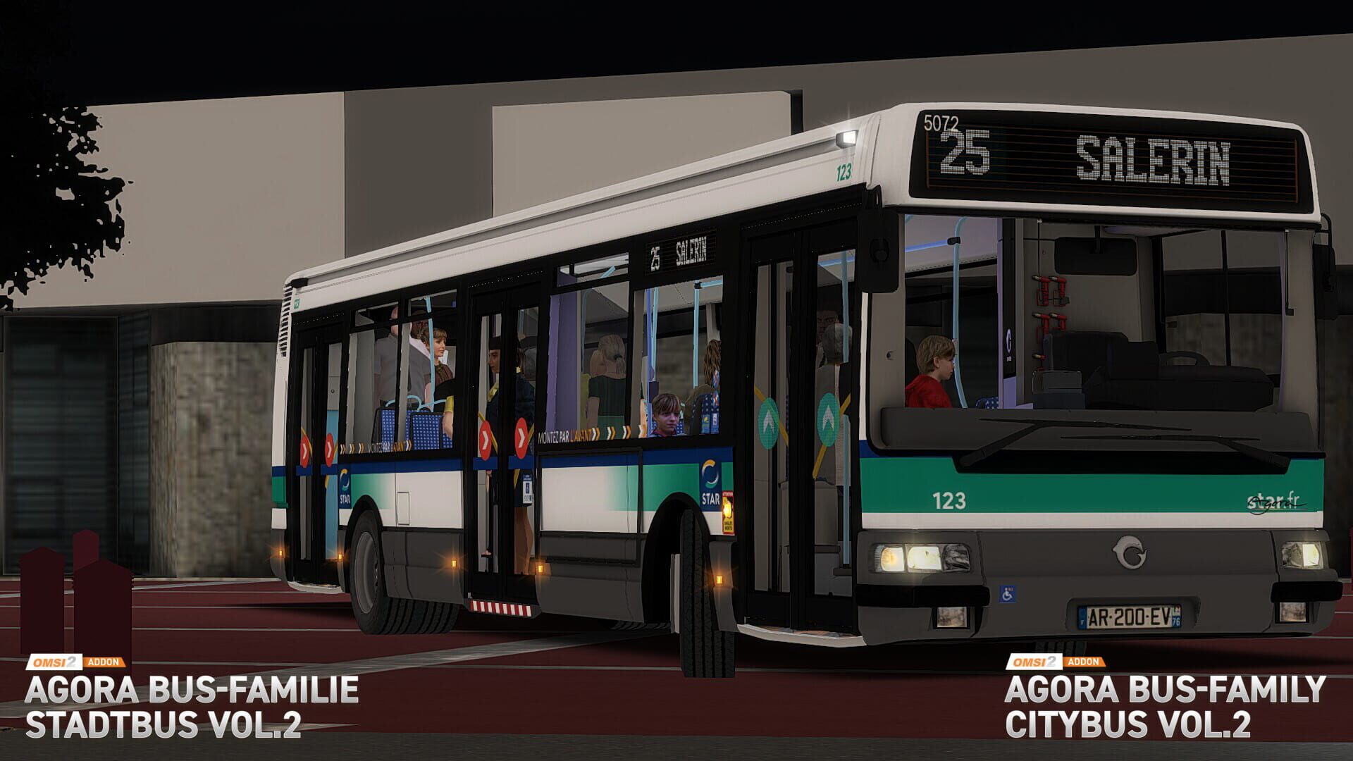 OMSI 2: Agora Bus Family Citybus Vol. 2 - Screenshot