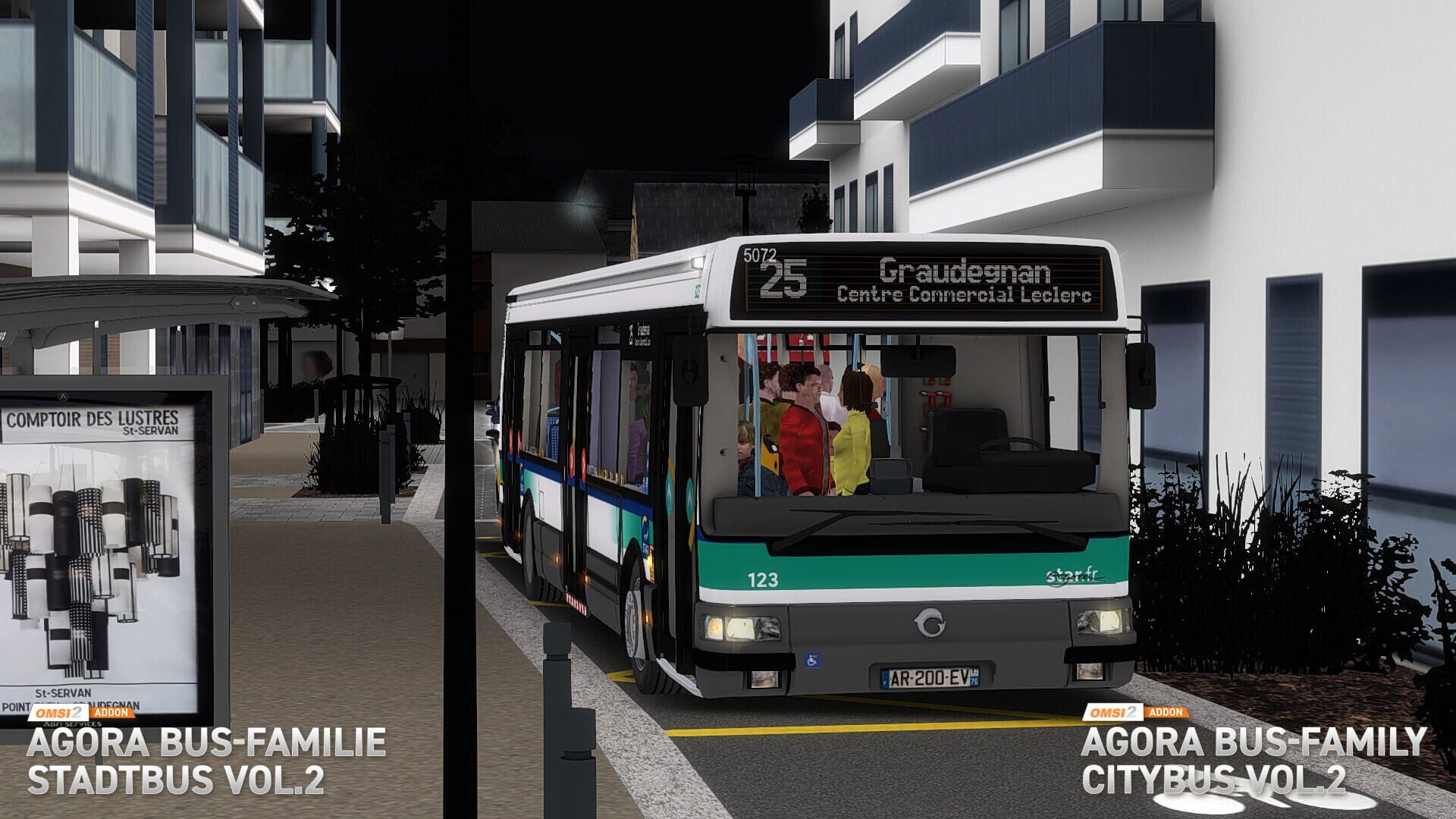 OMSI 2: Agora Bus Family Citybus Vol. 2 - Screenshot