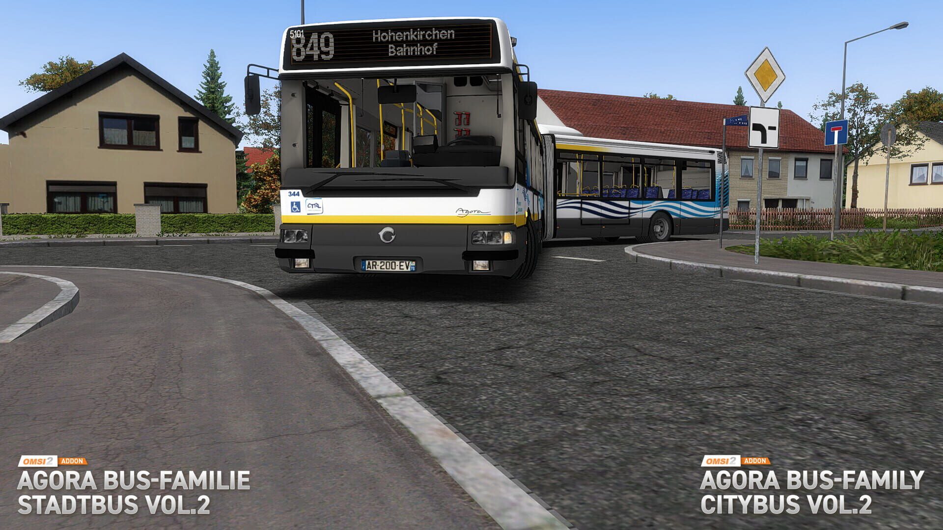 OMSI 2: Agora Bus Family Citybus Vol. 2 - Screenshot