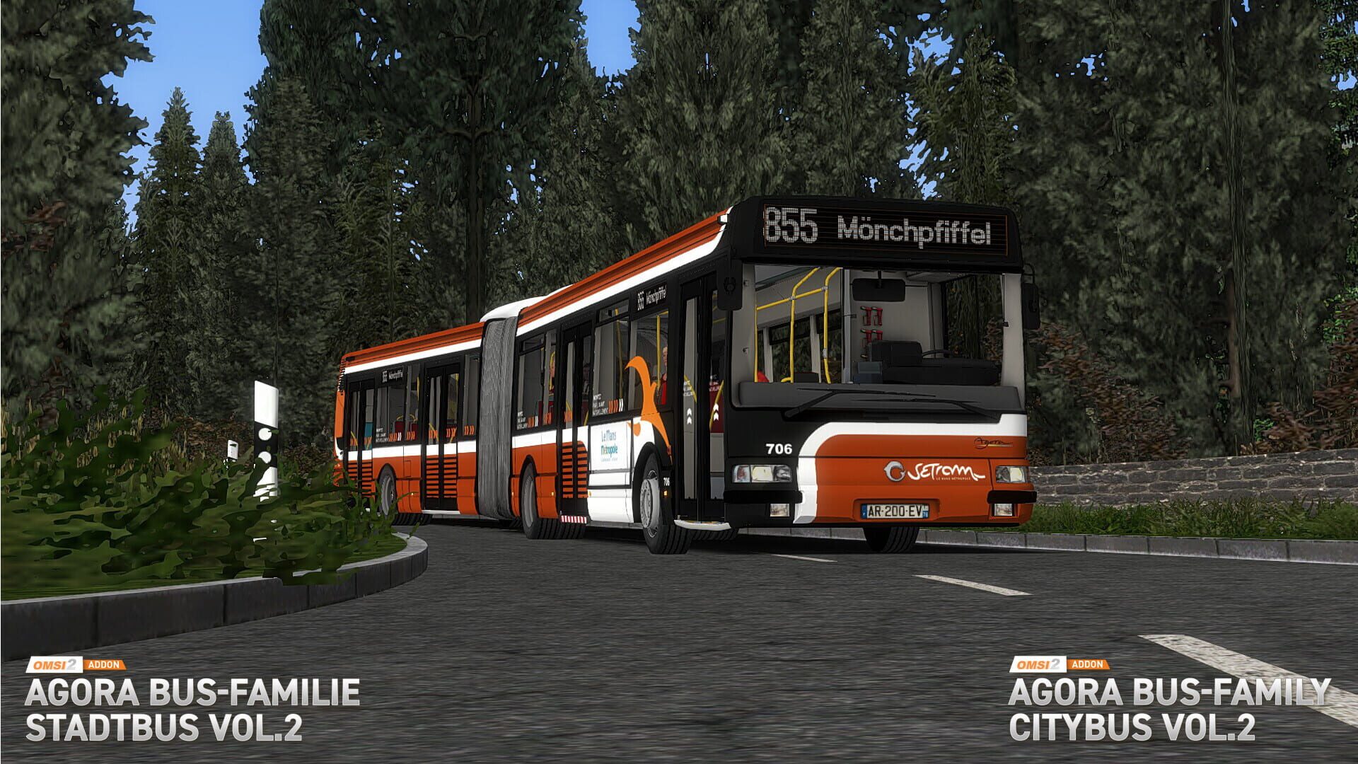 OMSI 2: Agora Bus Family Citybus Vol. 2 - Screenshot