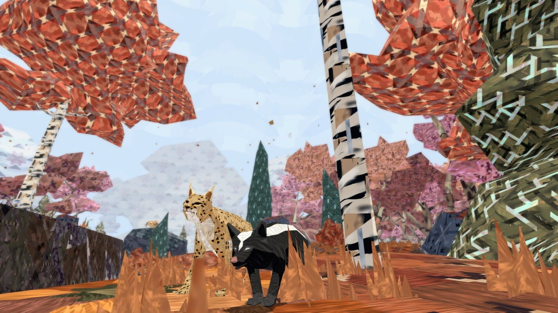 Meadow: Striped Polecat and Leopard Skin Pack - Screenshot