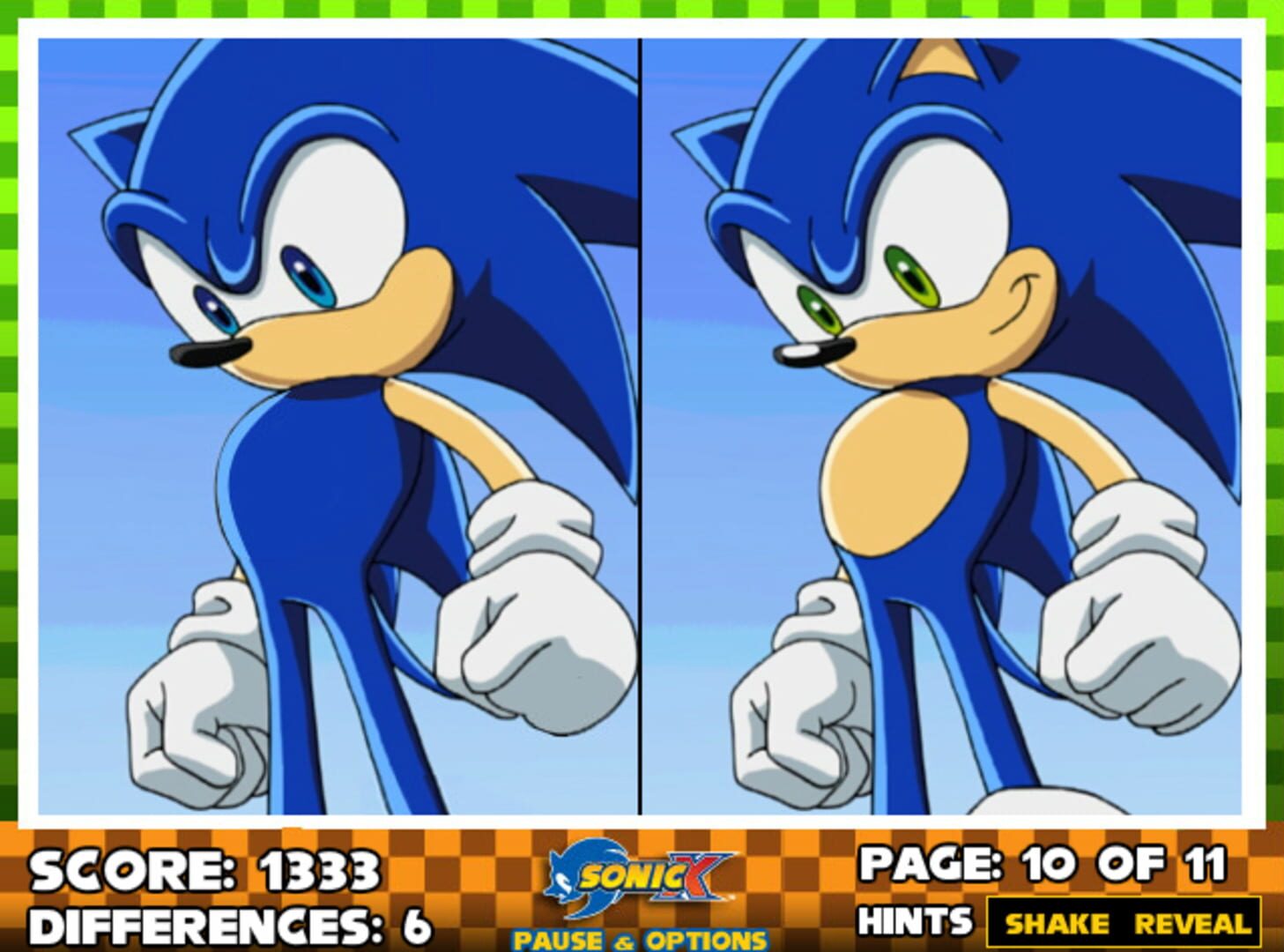 Sonic X: Speed Spotter