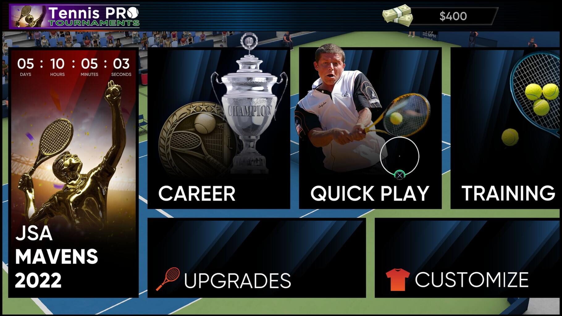 Captura de pantalla - Tennis Pro Tournaments