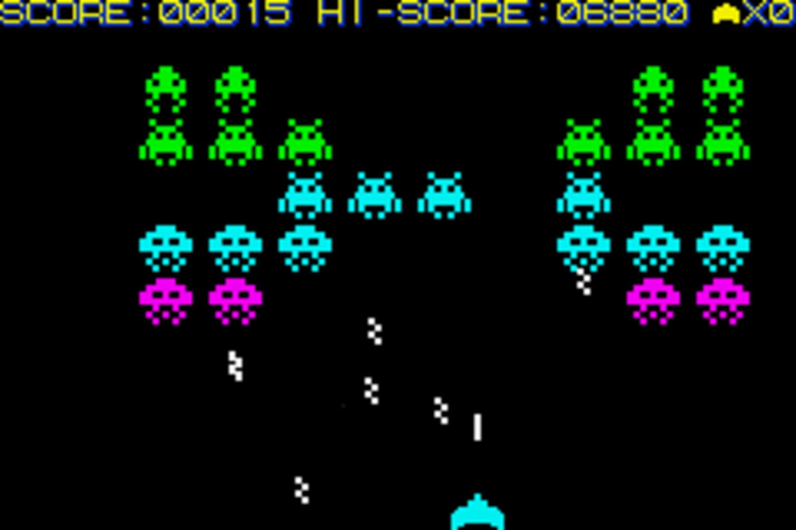 Captura de pantalla - DragonBasic Space Invaders