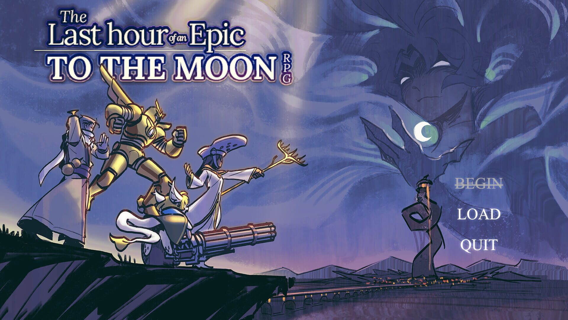 Last Hour of an Epic to the Moon RPG