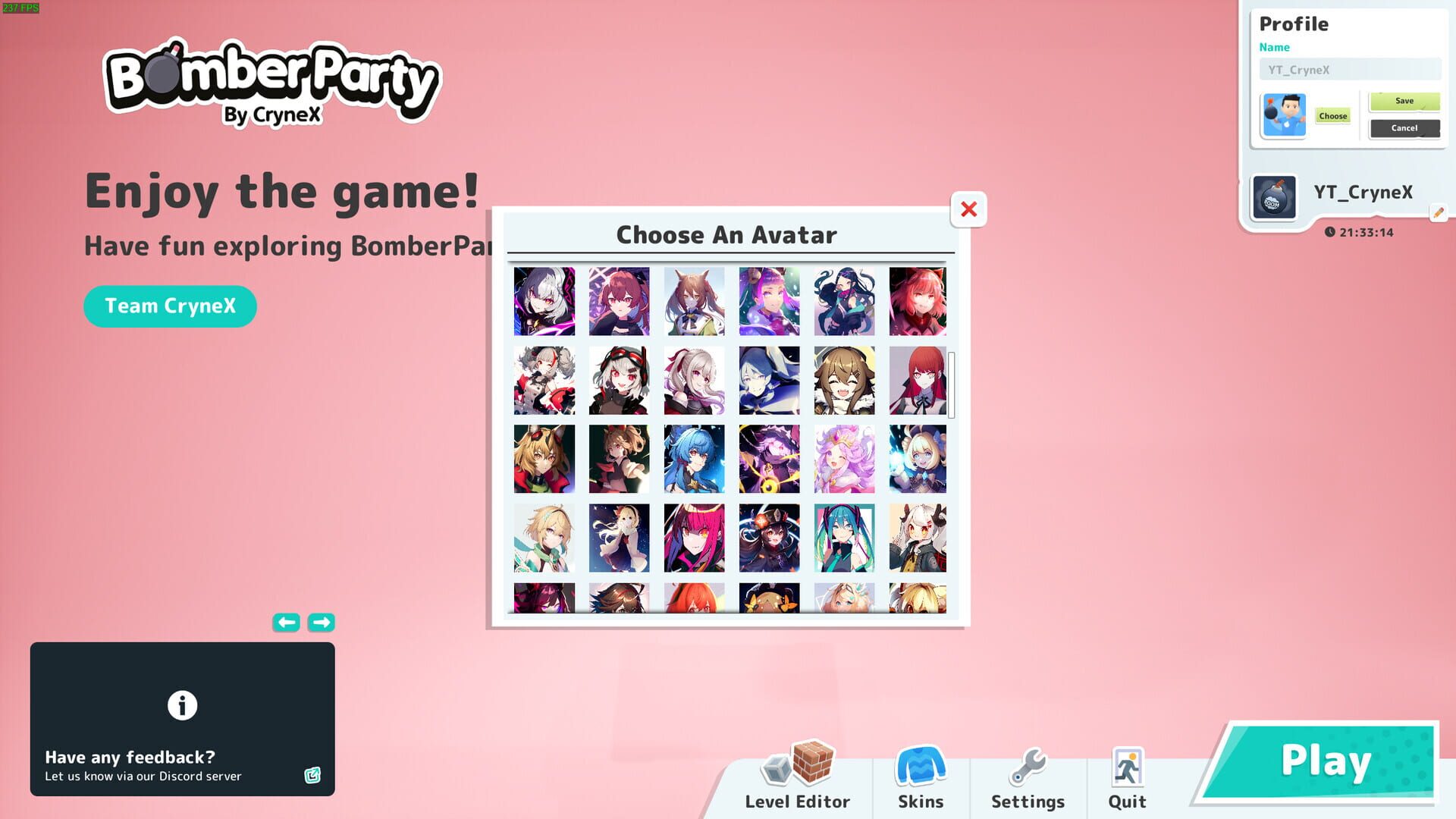 Bomber Party: Anime Avatars - Screenshot