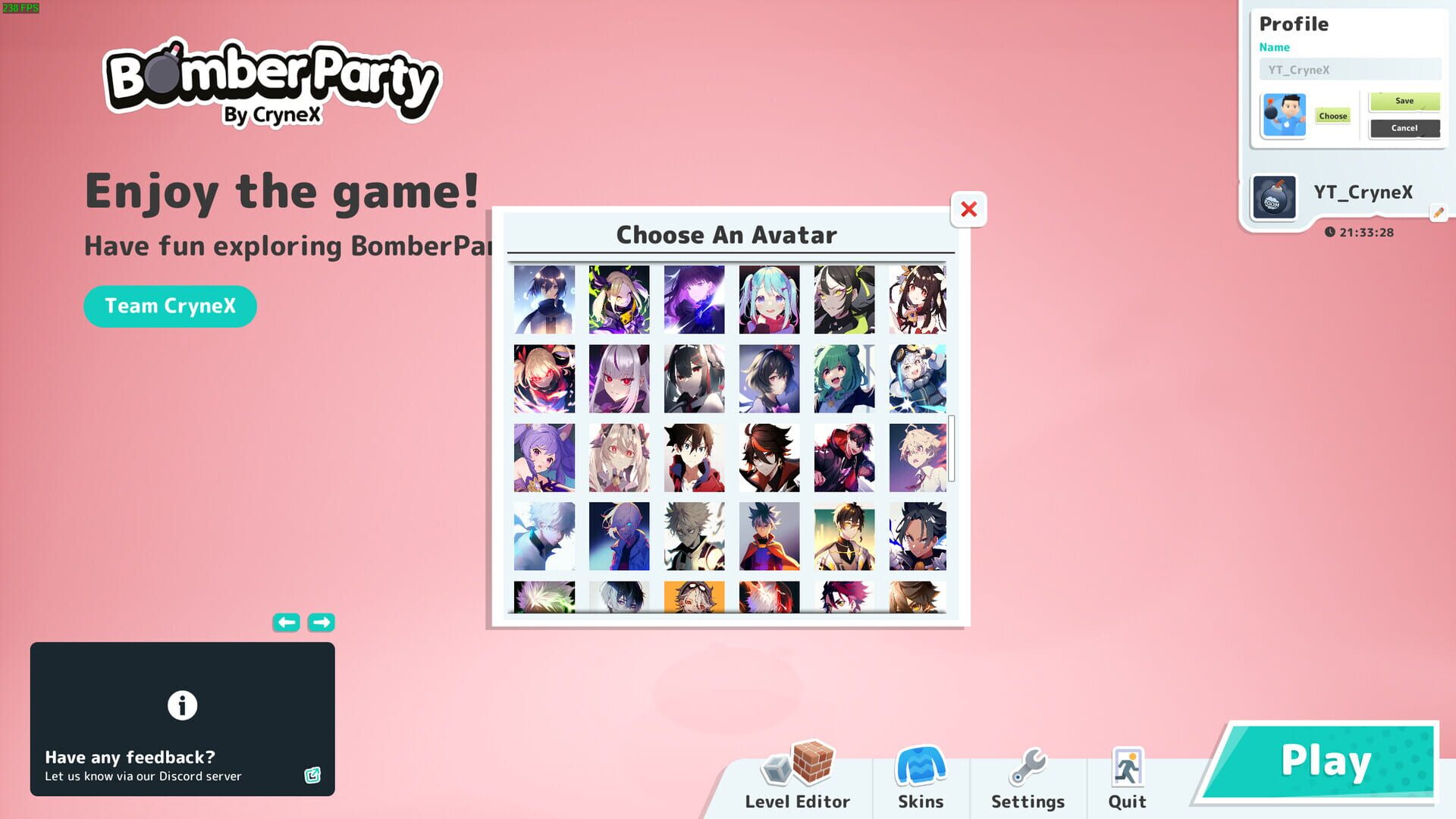Bomber Party: Anime Avatars - Screenshot