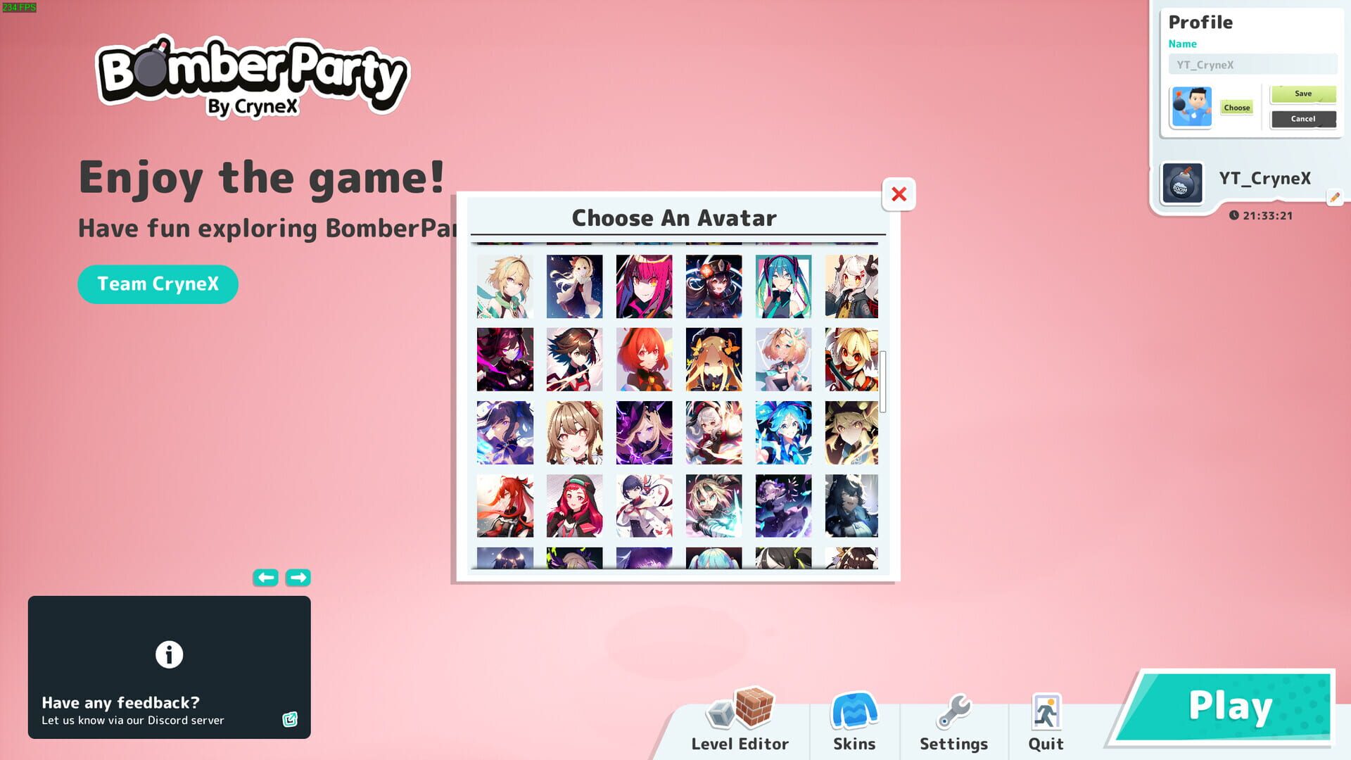 Bomber Party: Anime Avatars - Screenshot