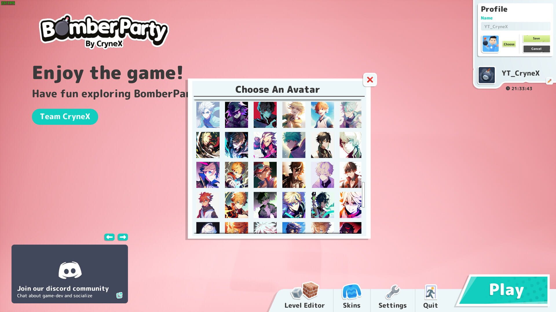 Bomber Party: Anime Avatars - Screenshot