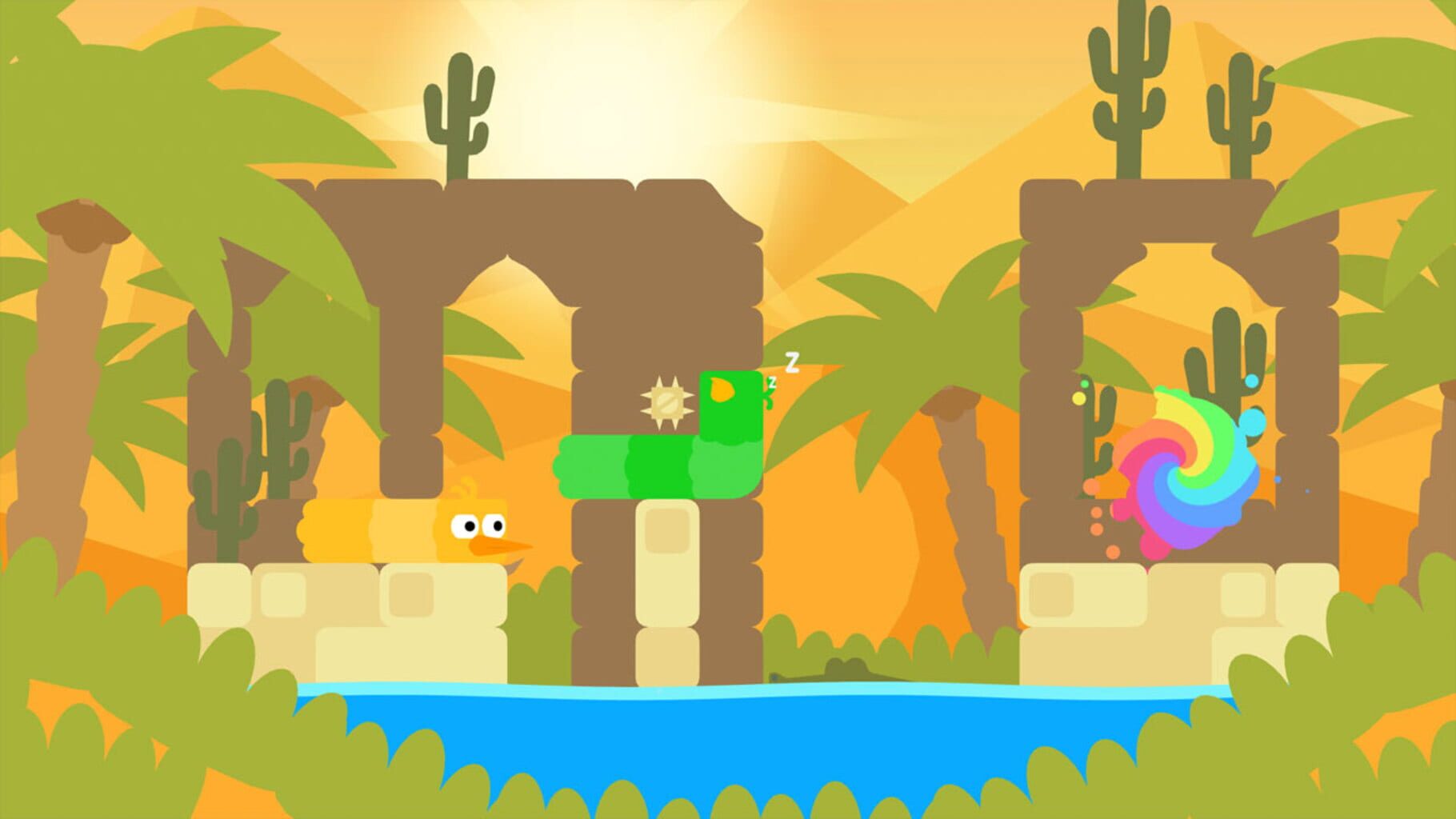 Snakebird Complete screenshot