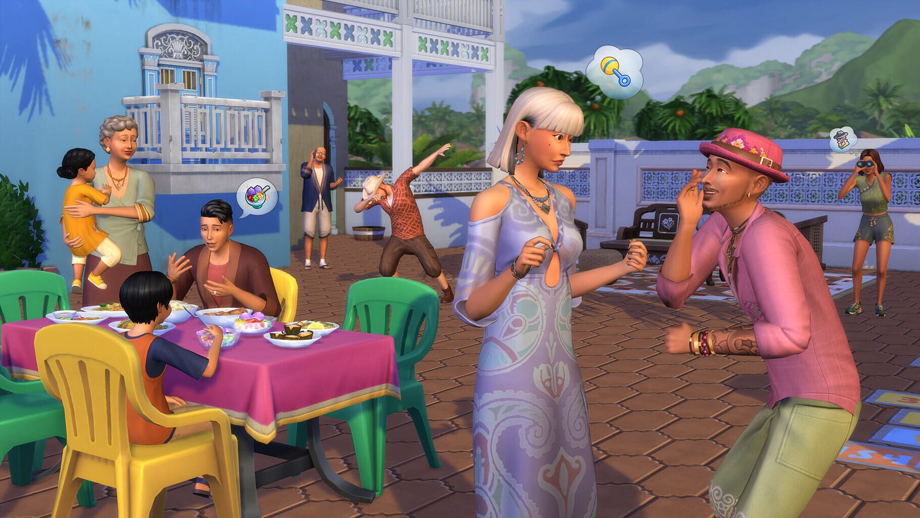 Captura de pantalla - The Sims 4: For Rent
