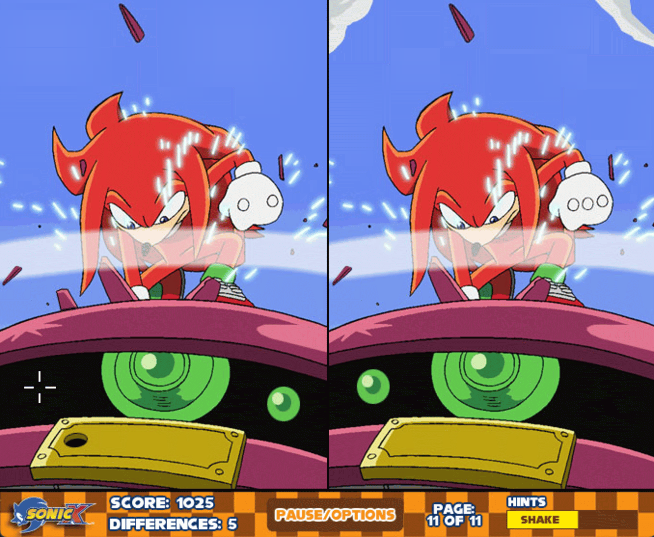 Sonic X: Speed Spotter 2 screenshot