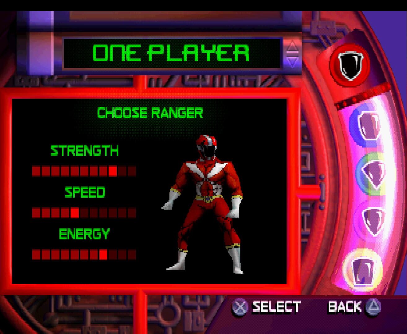 Captura de pantalla - Power Rangers: Lightspeed Rescue