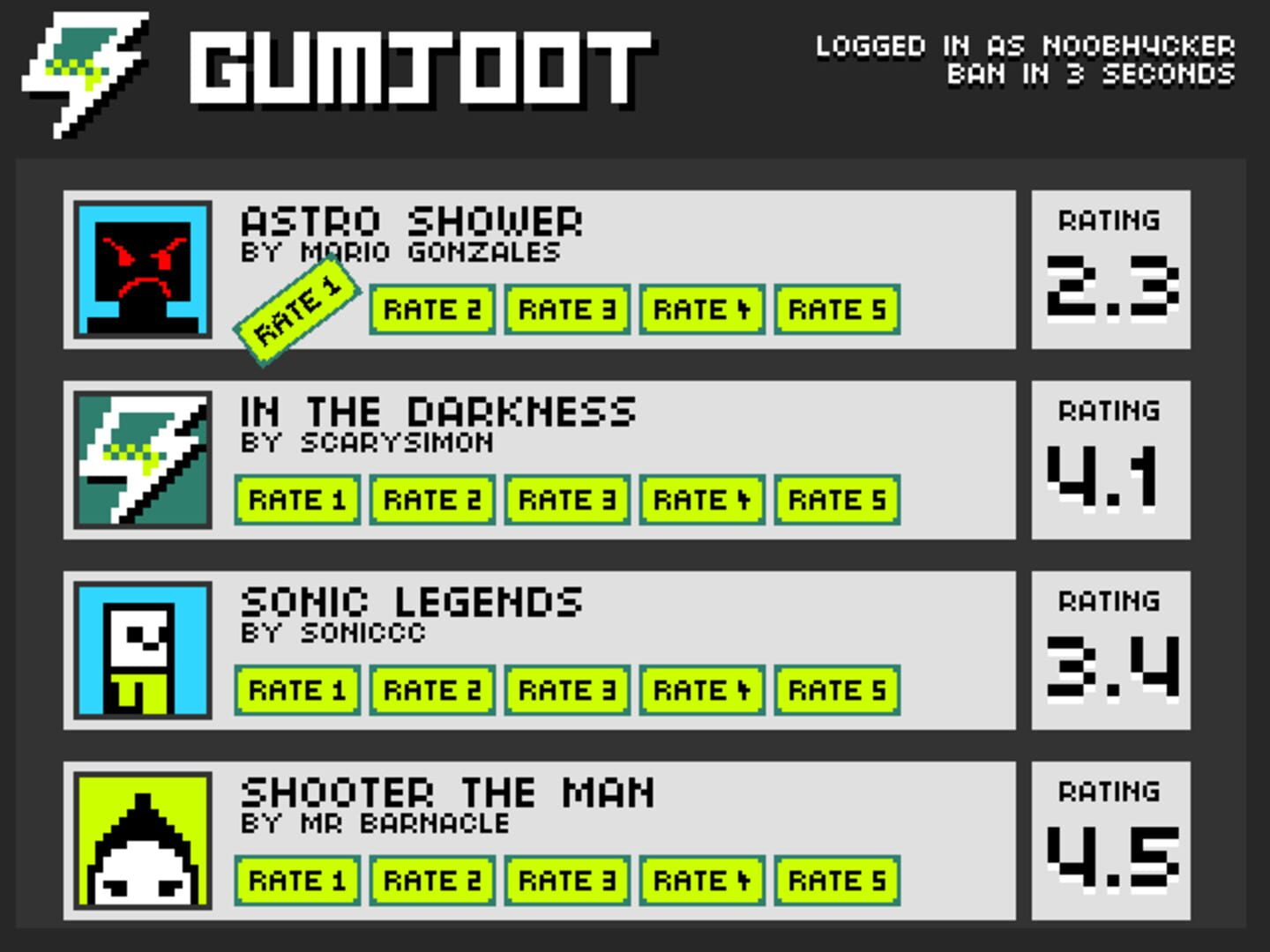 MiniJolt - Screenshot