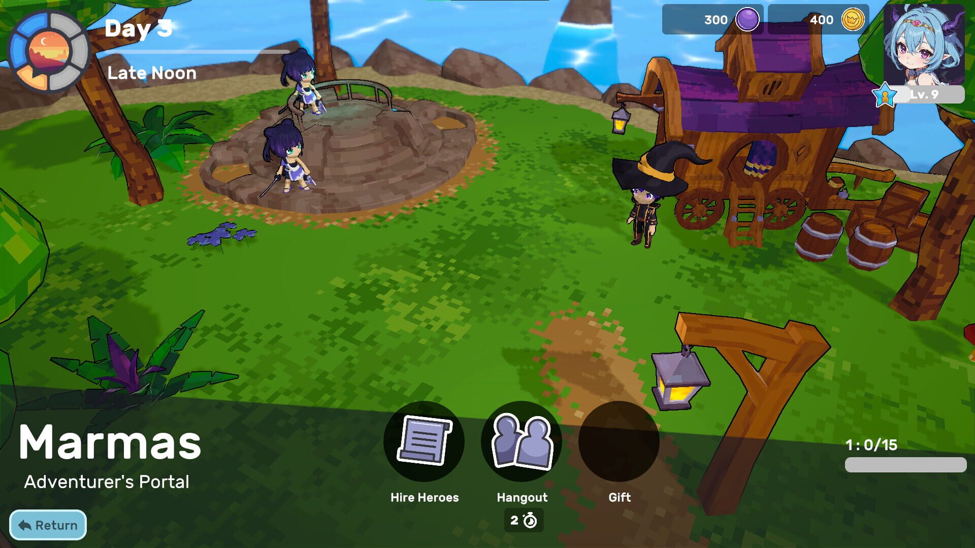 Hero Manager - Screenshot