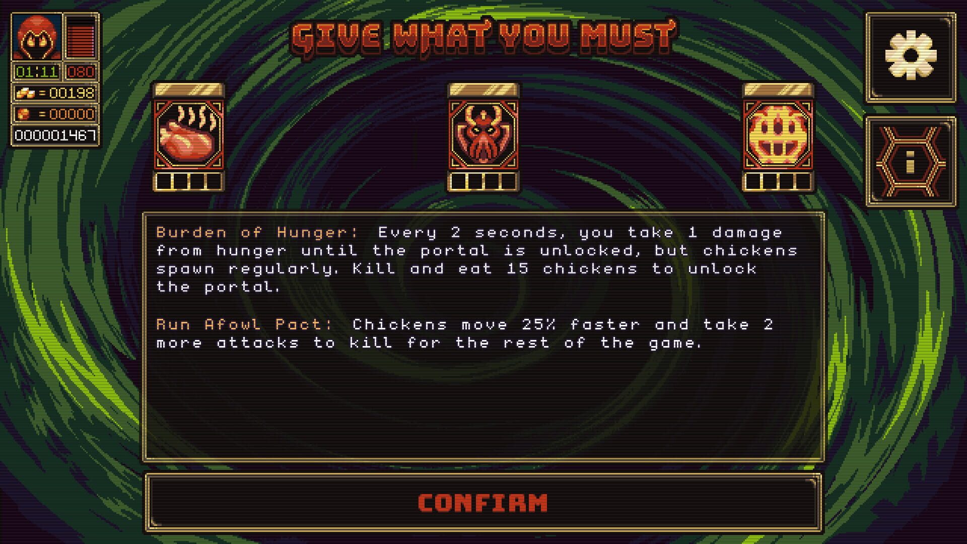 Boons & Burdens - Screenshot