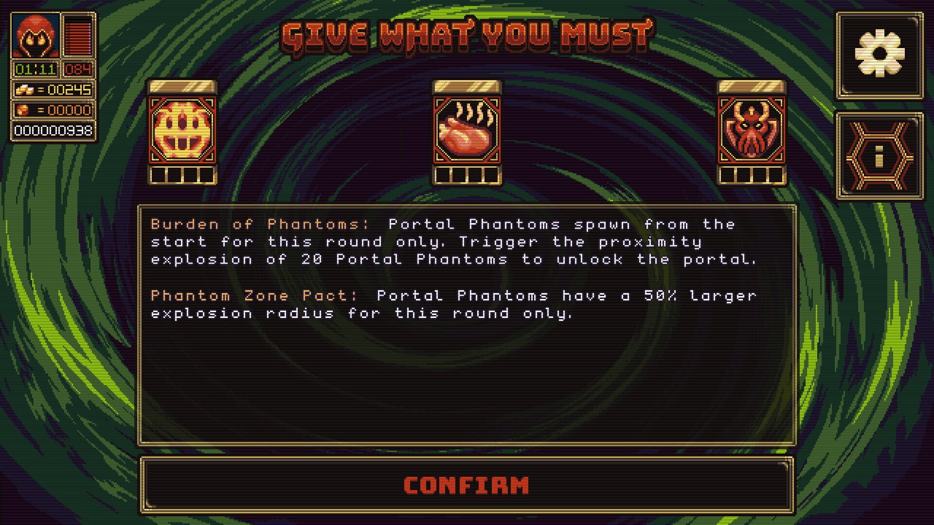Boons & Burdens - Screenshot