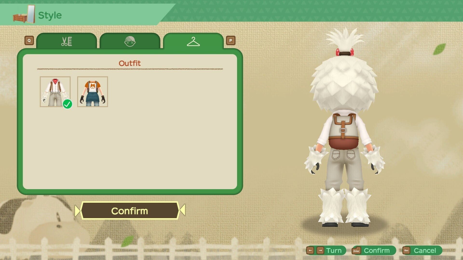 Story of Seasons: A Wonderful Life - Mukumuku Outfit - Screenshot