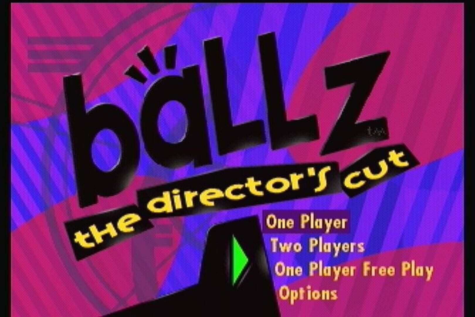 Captura de pantalla - Ballz: The Director's Cut