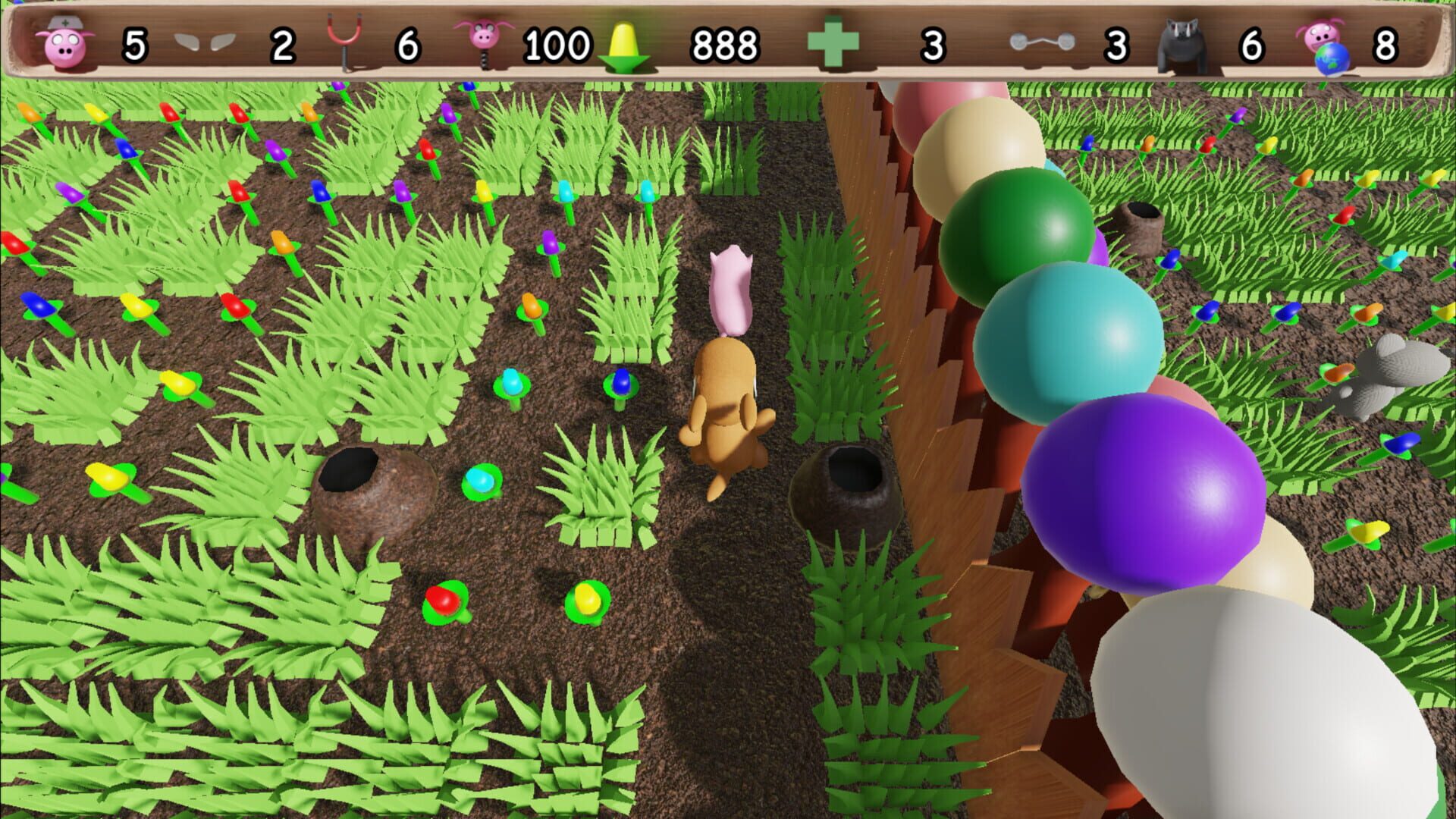 Hungry Humphrey: Eat The World - Screenshot