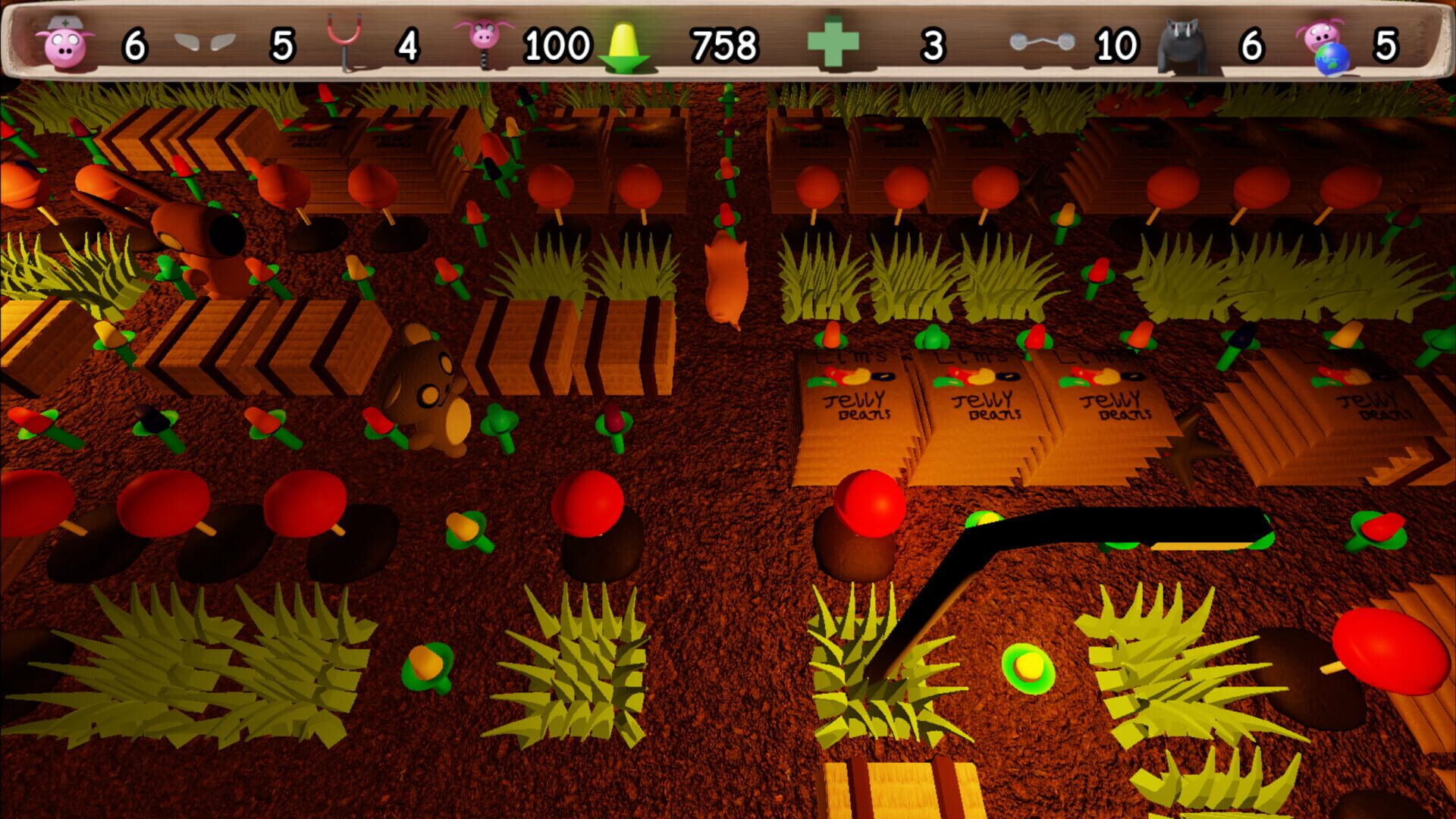 Hungry Humphrey: Eat The World - Screenshot