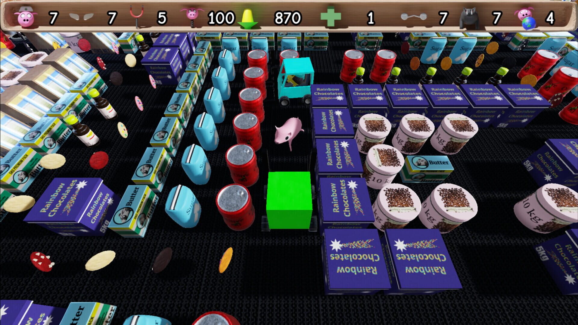 Hungry Humphrey: Eat The World - Screenshot