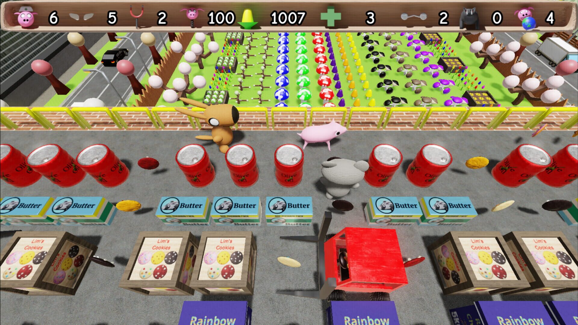 Hungry Humphrey: Eat The World - Screenshot