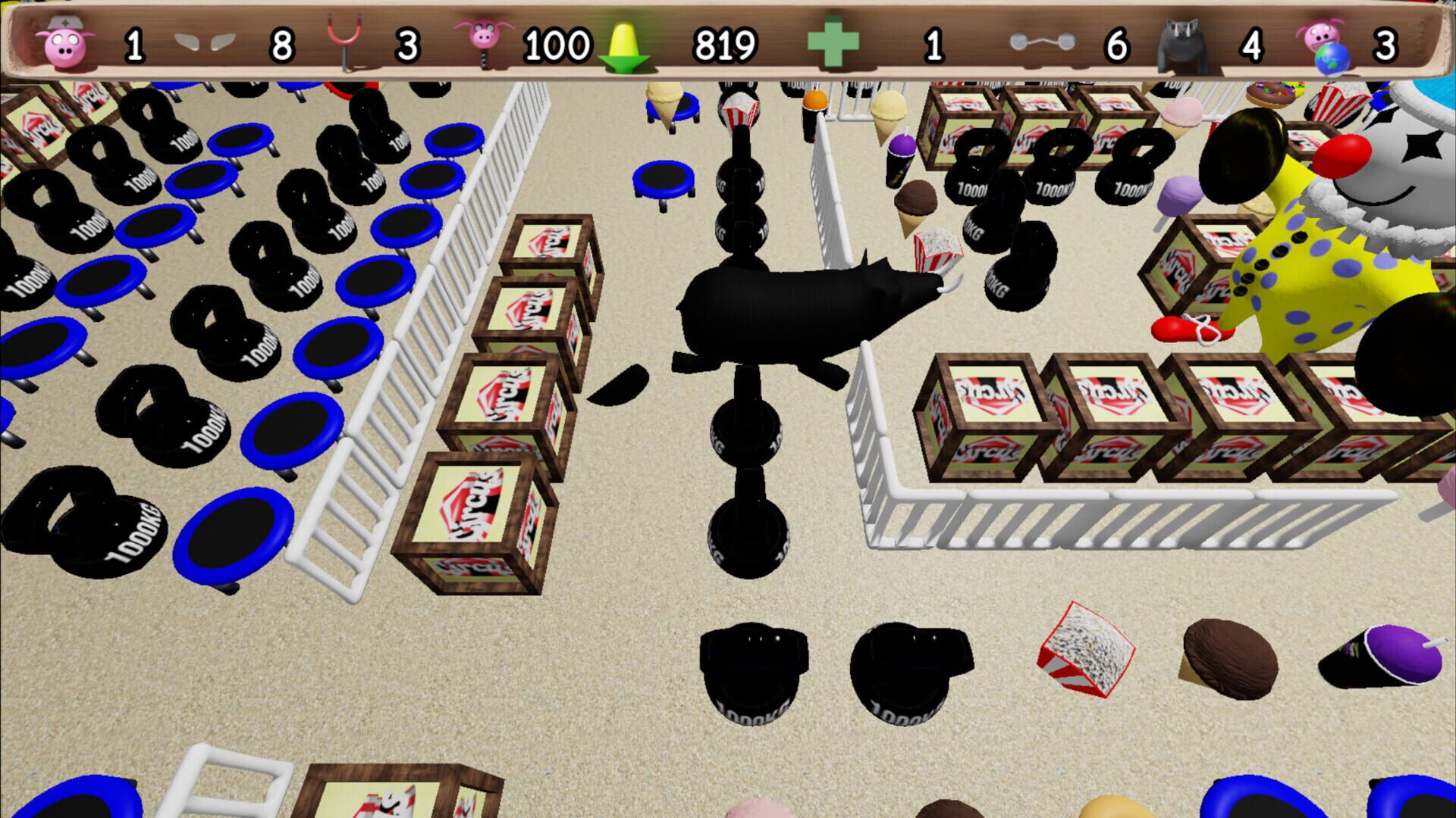 Hungry Humphrey: Eat The World - Screenshot