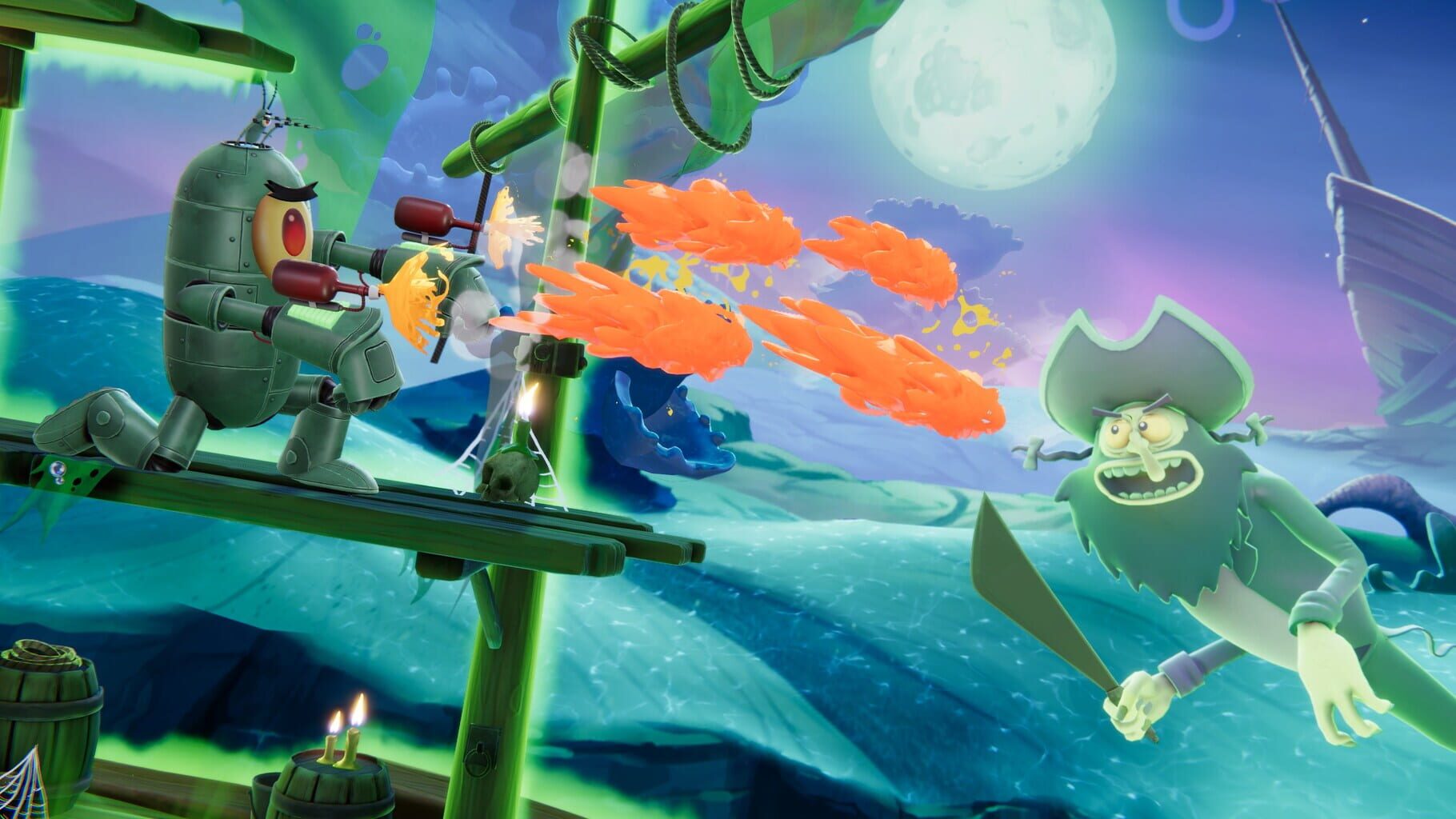 Captura de pantalla - Nickelodeon All-Star Brawl 2: Deluxe Edition