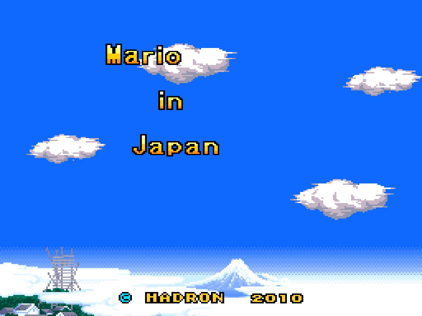 Captura de pantalla - Mario in Japan