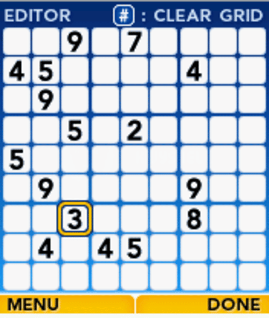 Sudoku: Powered by Jamdat screenshot