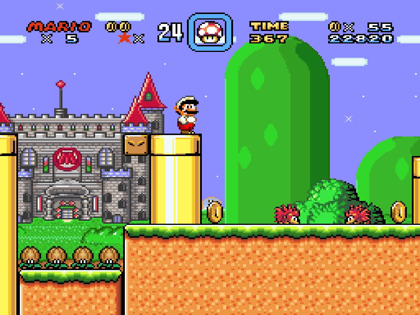 Captura de pantalla - Super Mario World: The Second Reality Project 2 - Zycloboo's Challenge