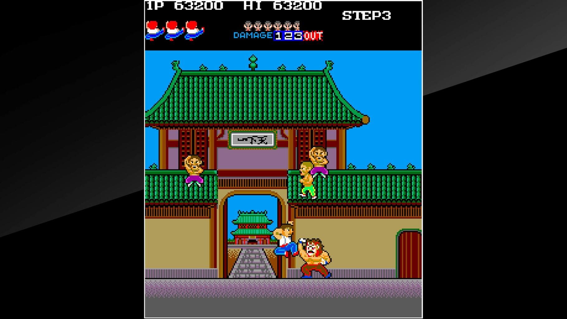 Captura de pantalla - Arcade Archives: Shao-Lin's Road