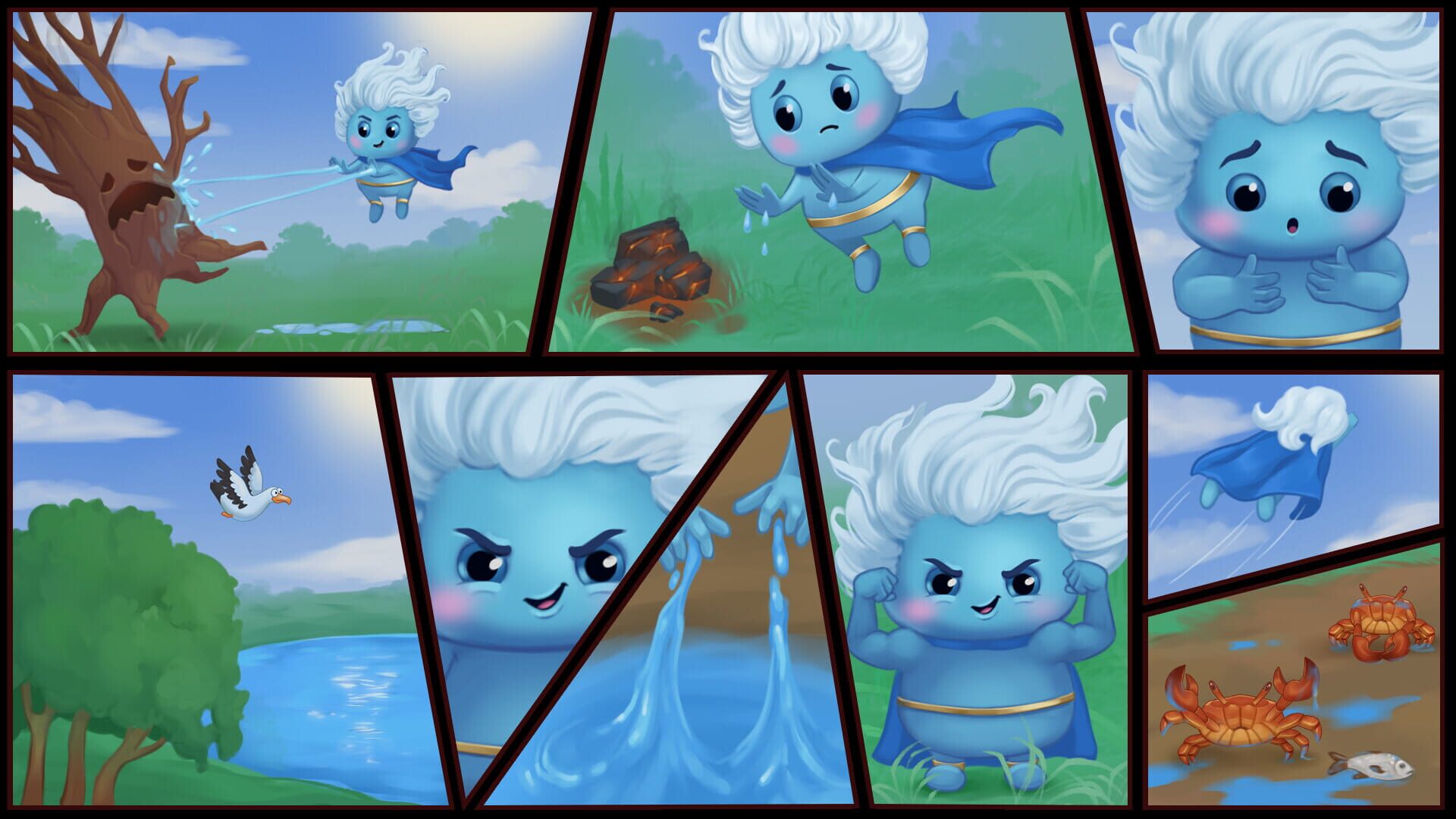 The Brave Little Cloud - Screenshot
