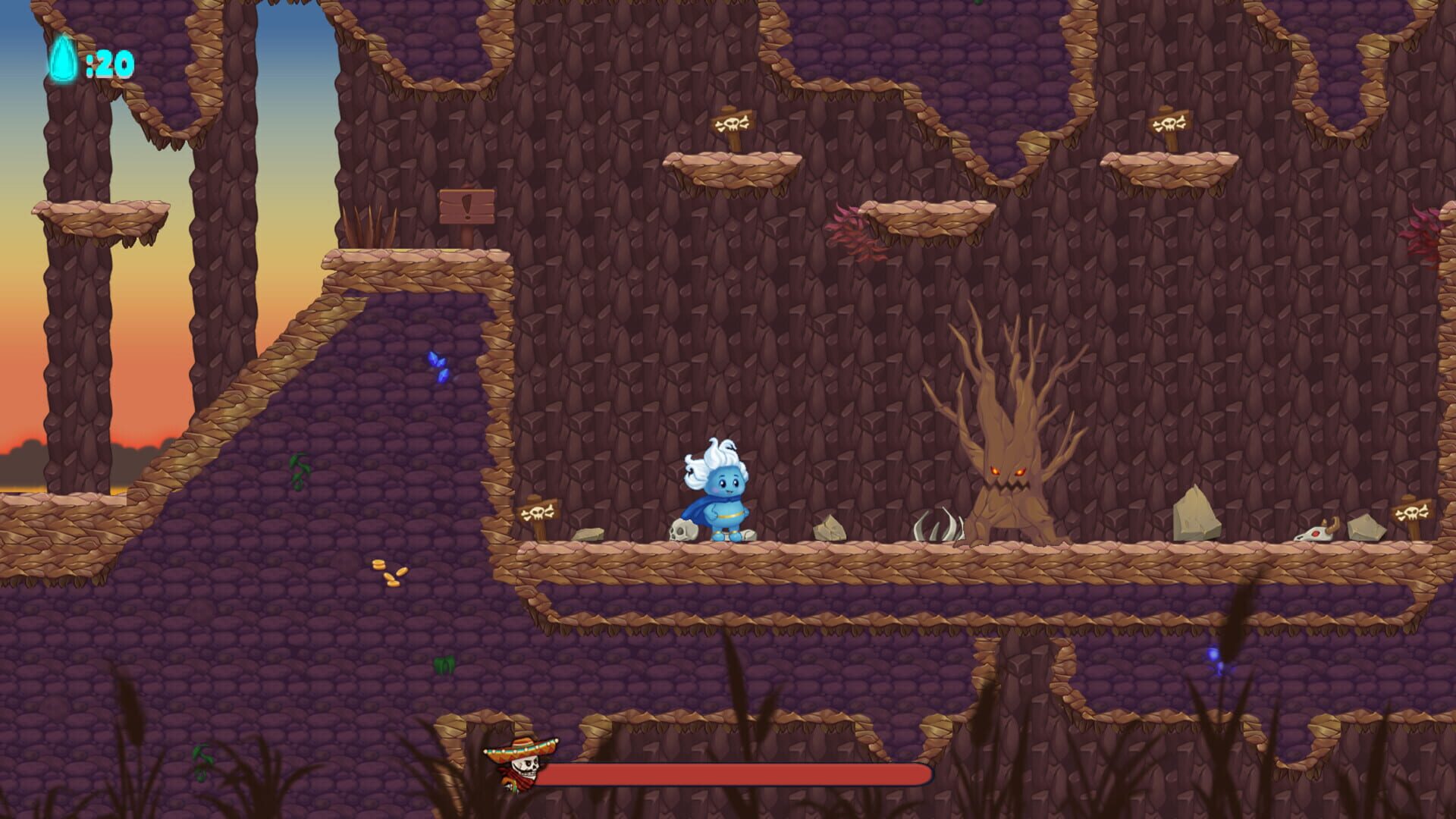 The Brave Little Cloud - Screenshot