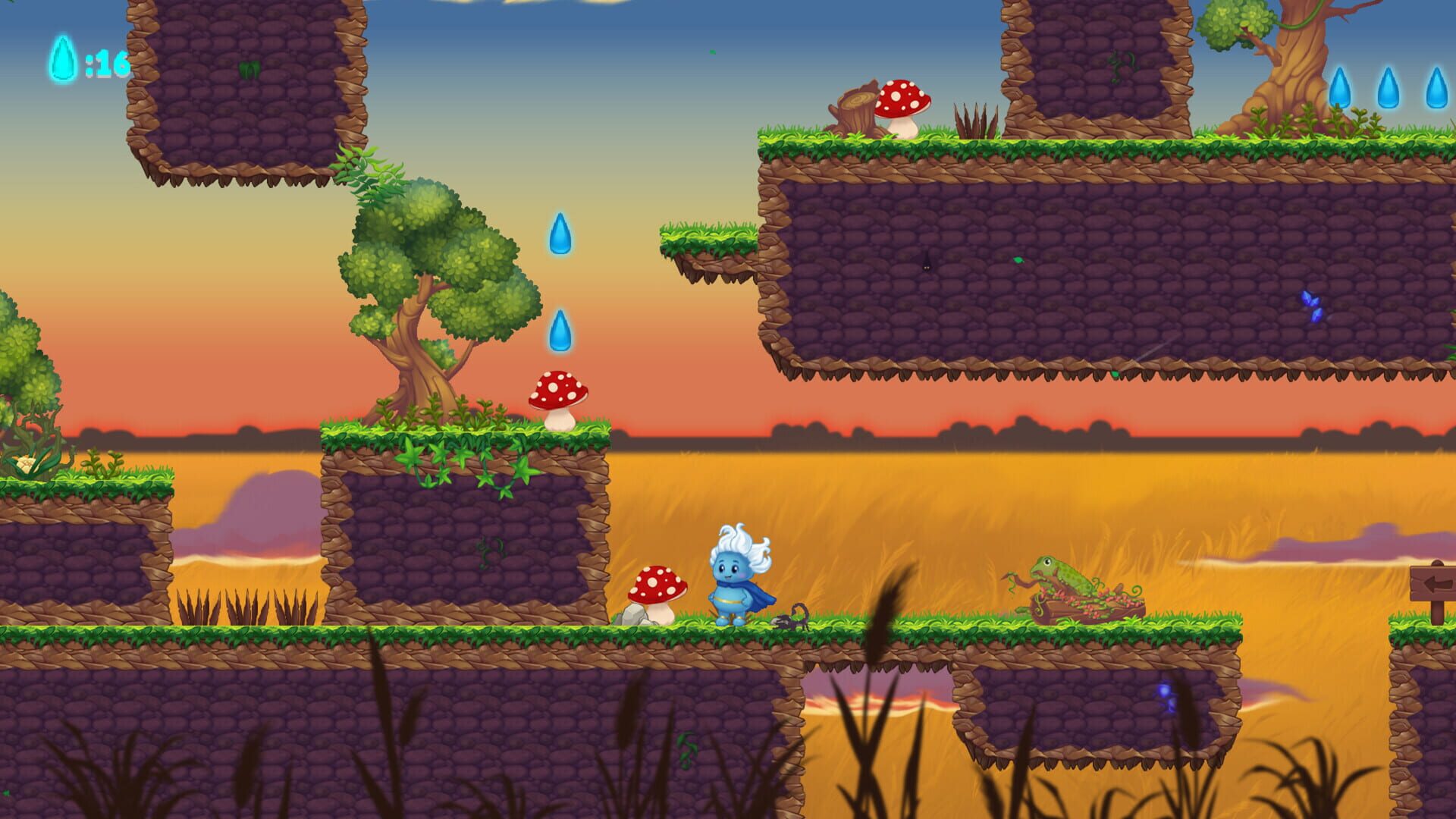 The Brave Little Cloud - Screenshot