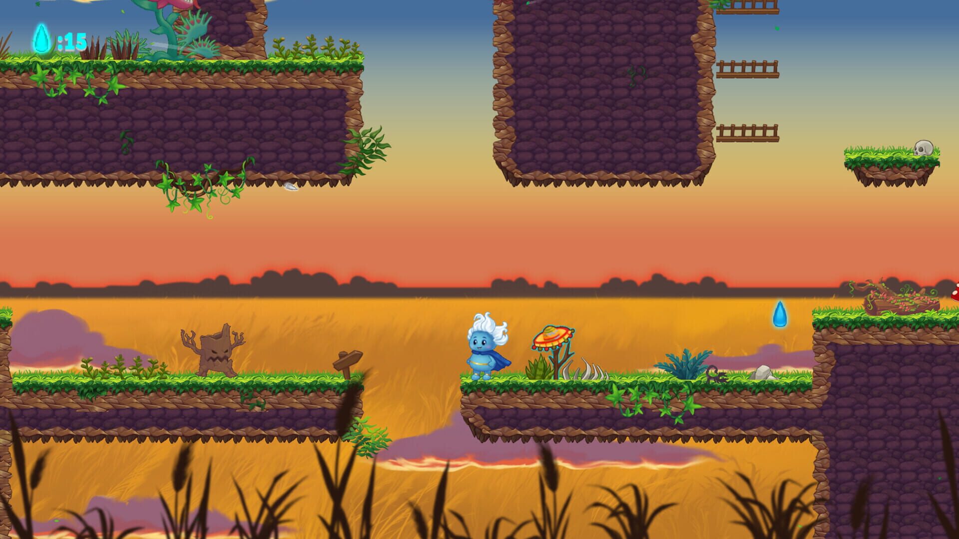 The Brave Little Cloud - Screenshot