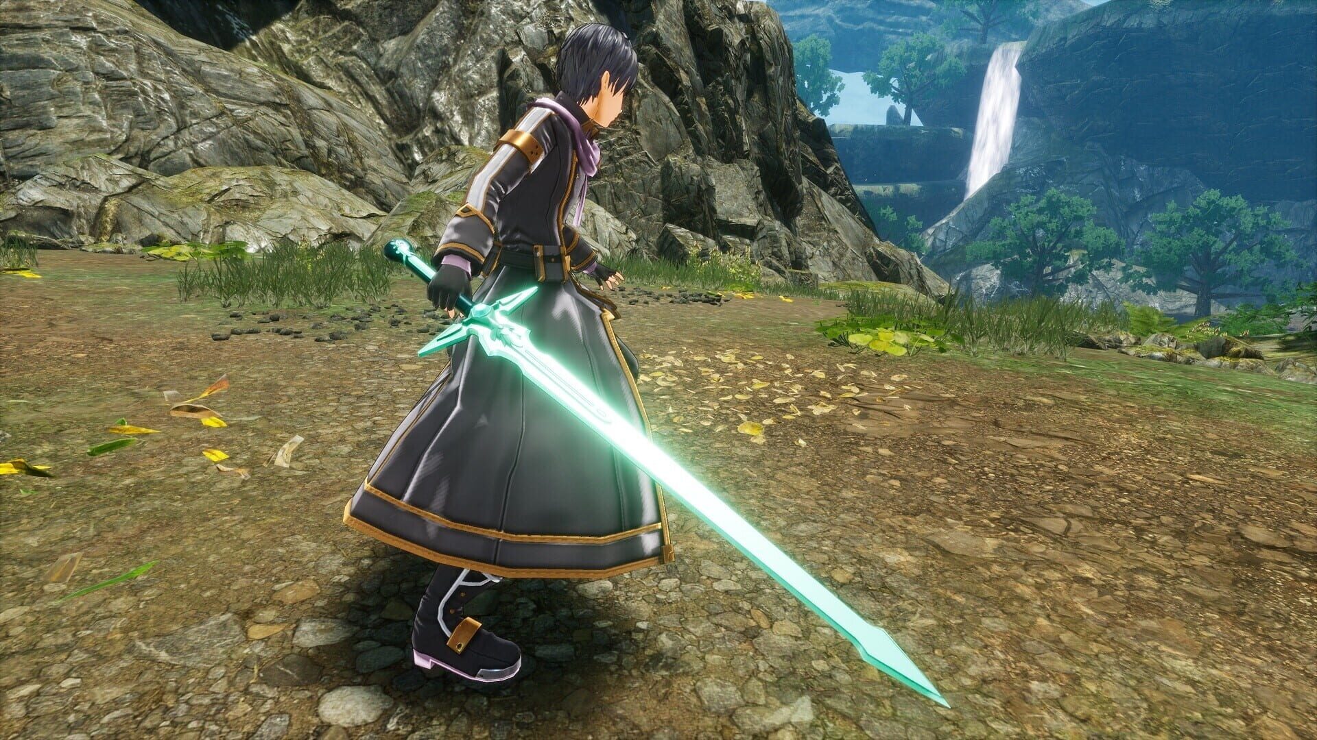 Sword Art Online: Last Recollection - Black Swordsman Swords Skins Set - Screenshot
