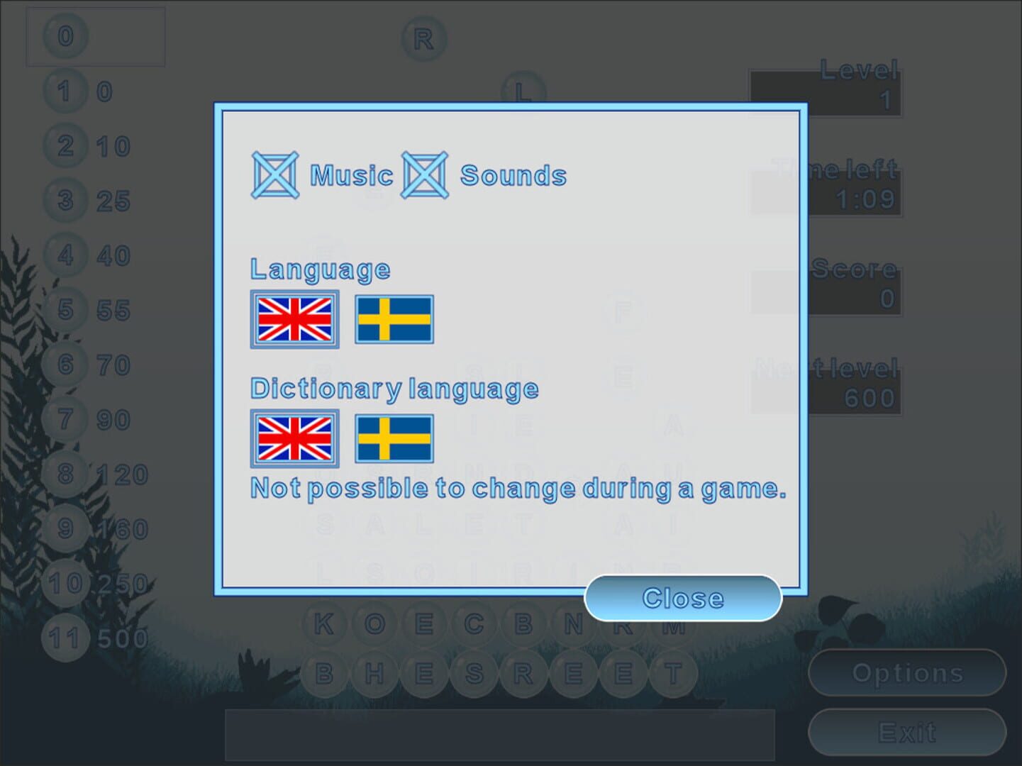 Ord-Upp - Screenshot