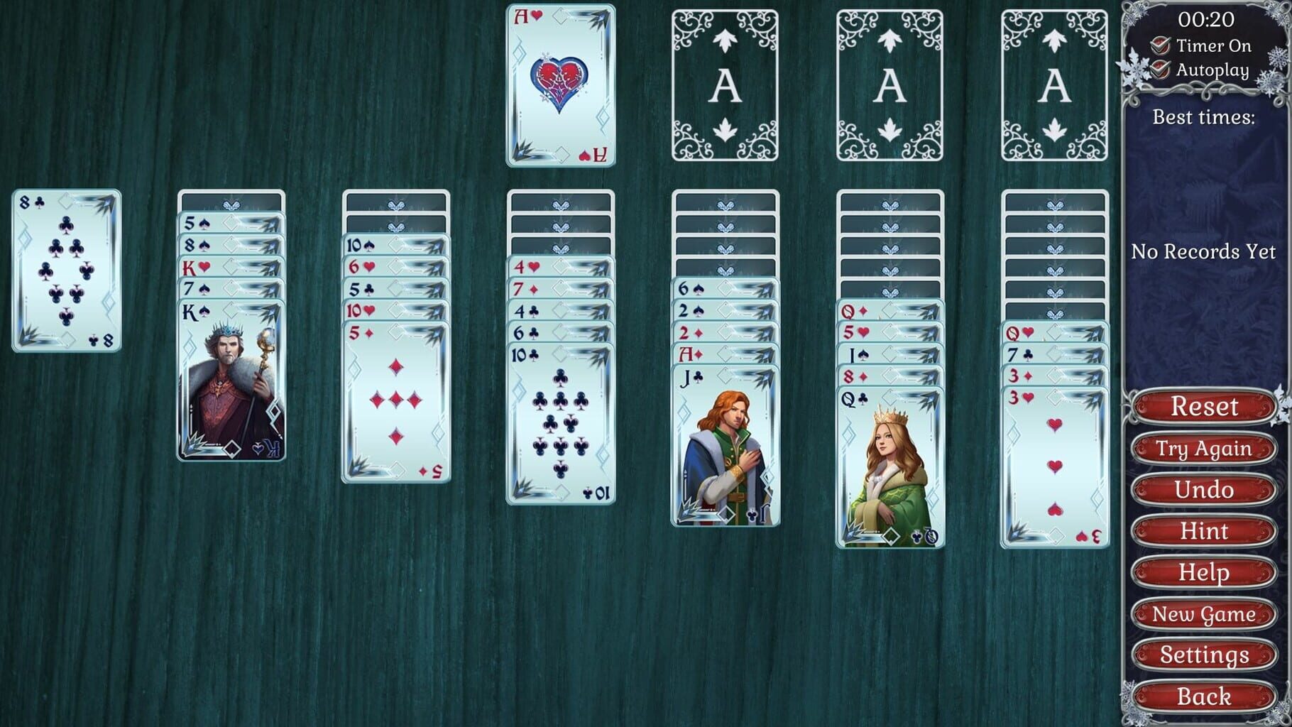 Captura de pantalla - Jewel Match Solitaire Winterscapes 2: Collector's Edition