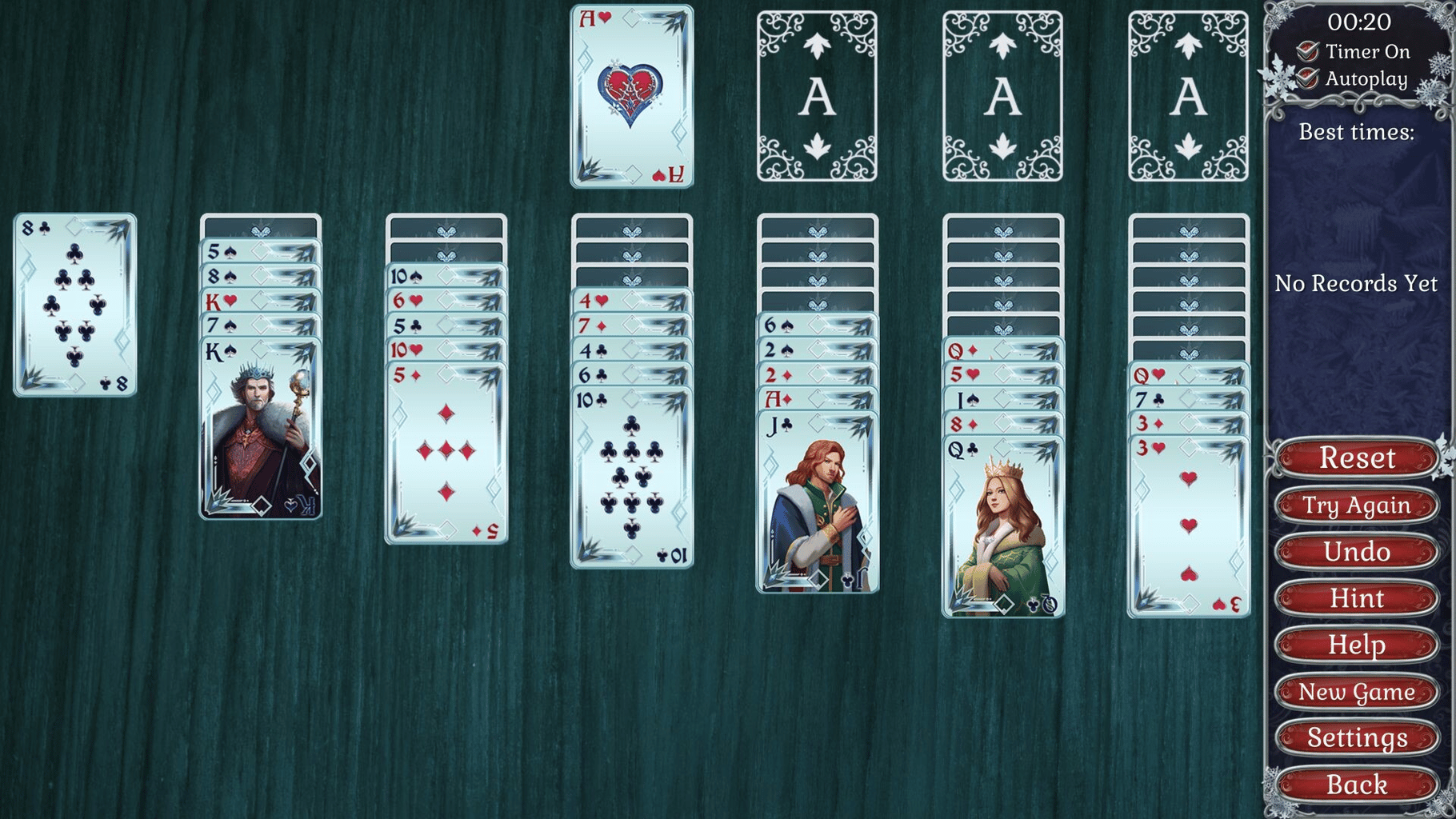 Jewel Match Solitaire Winterscapes 2: Collector's Edition screenshot