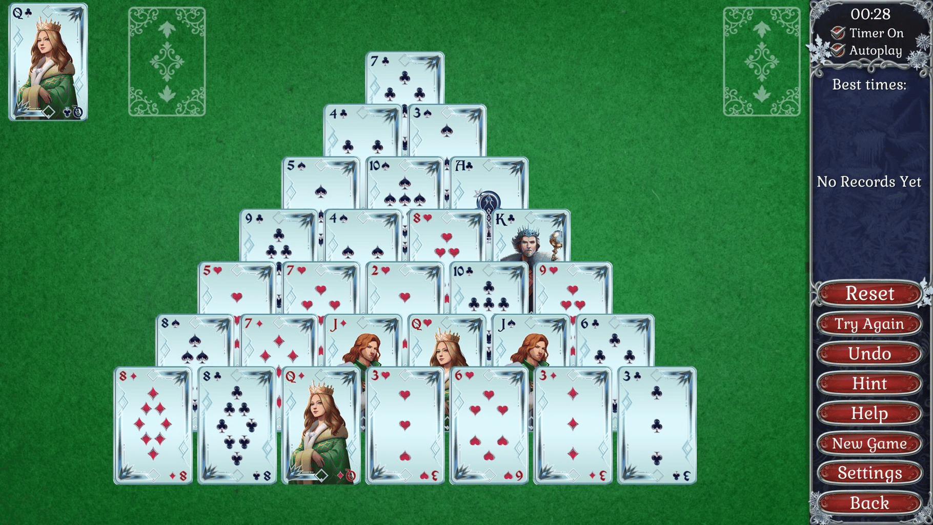 Jewel Match Solitaire Winterscapes 2: Collector's Edition screenshot