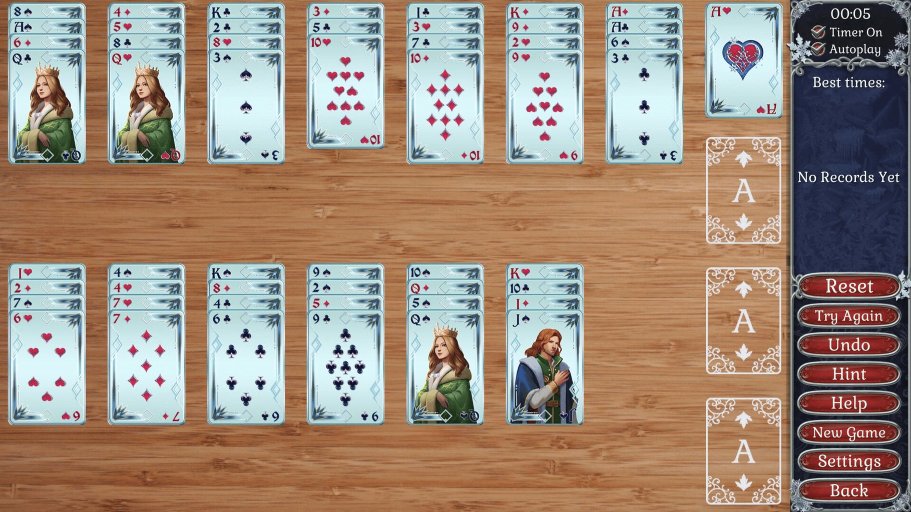 Jewel Match Solitaire Winterscapes 2: Collector's Edition screenshot