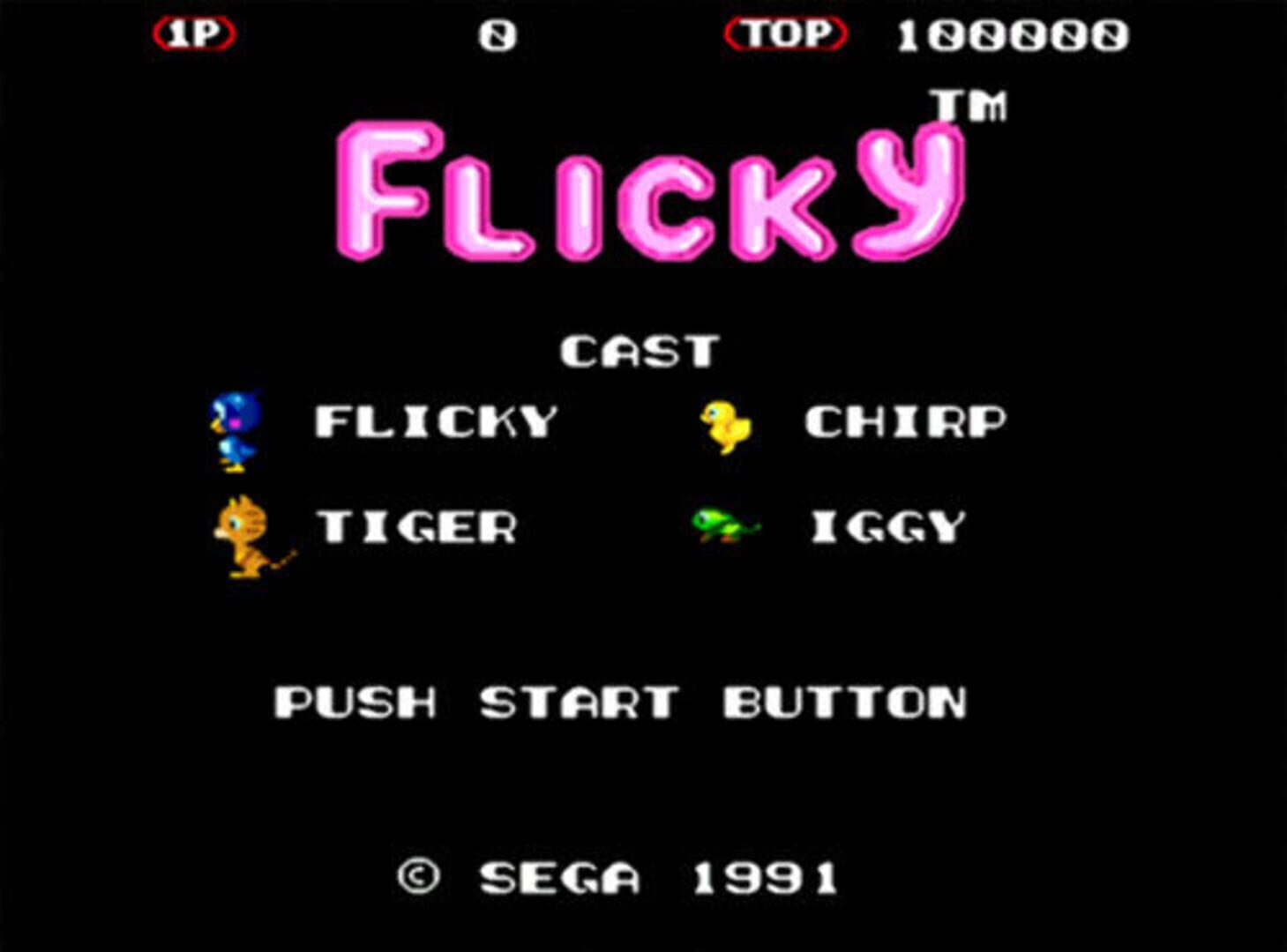 Captura de pantalla - Flicky