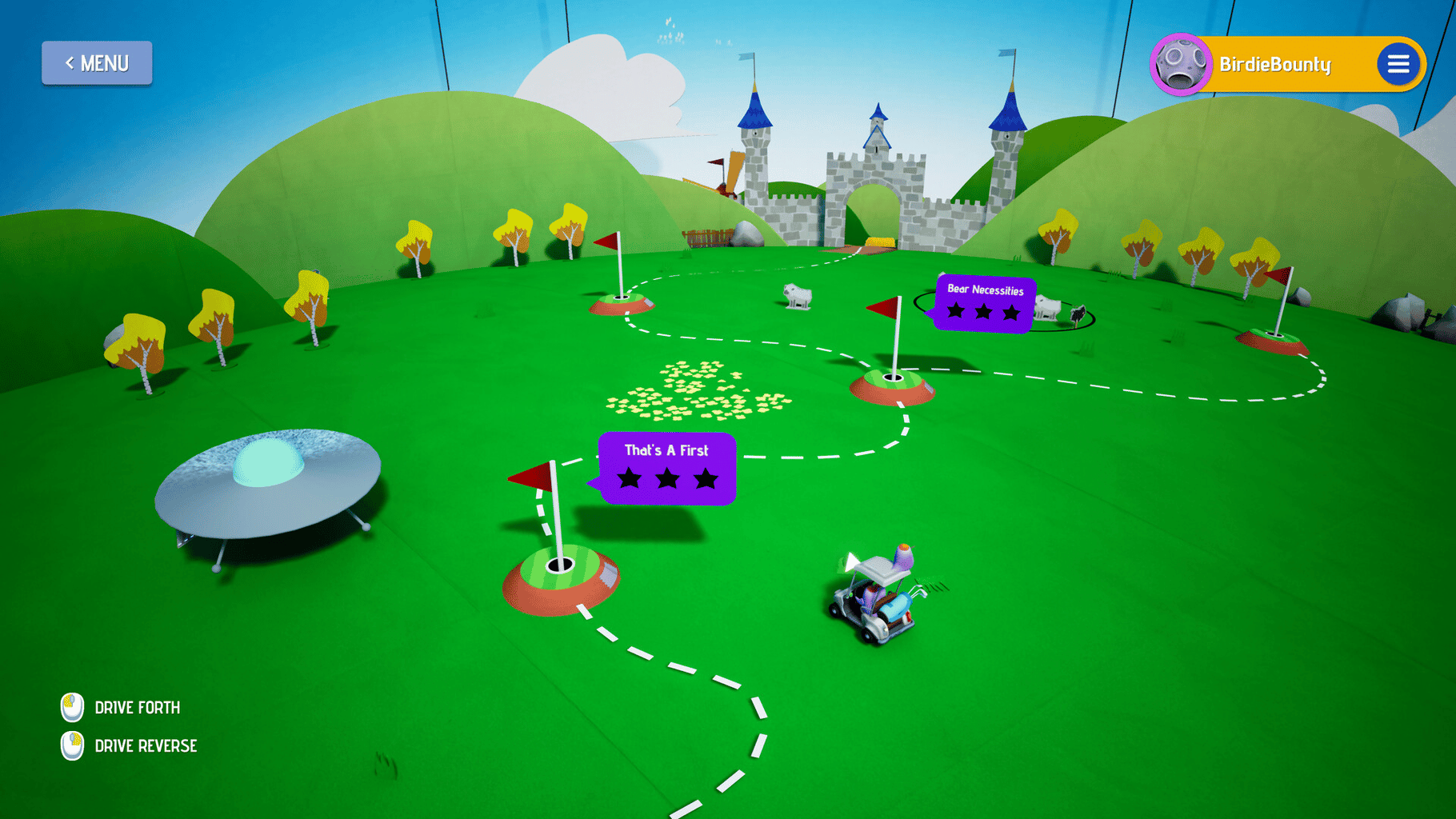 Minigolf Galaxy screenshot