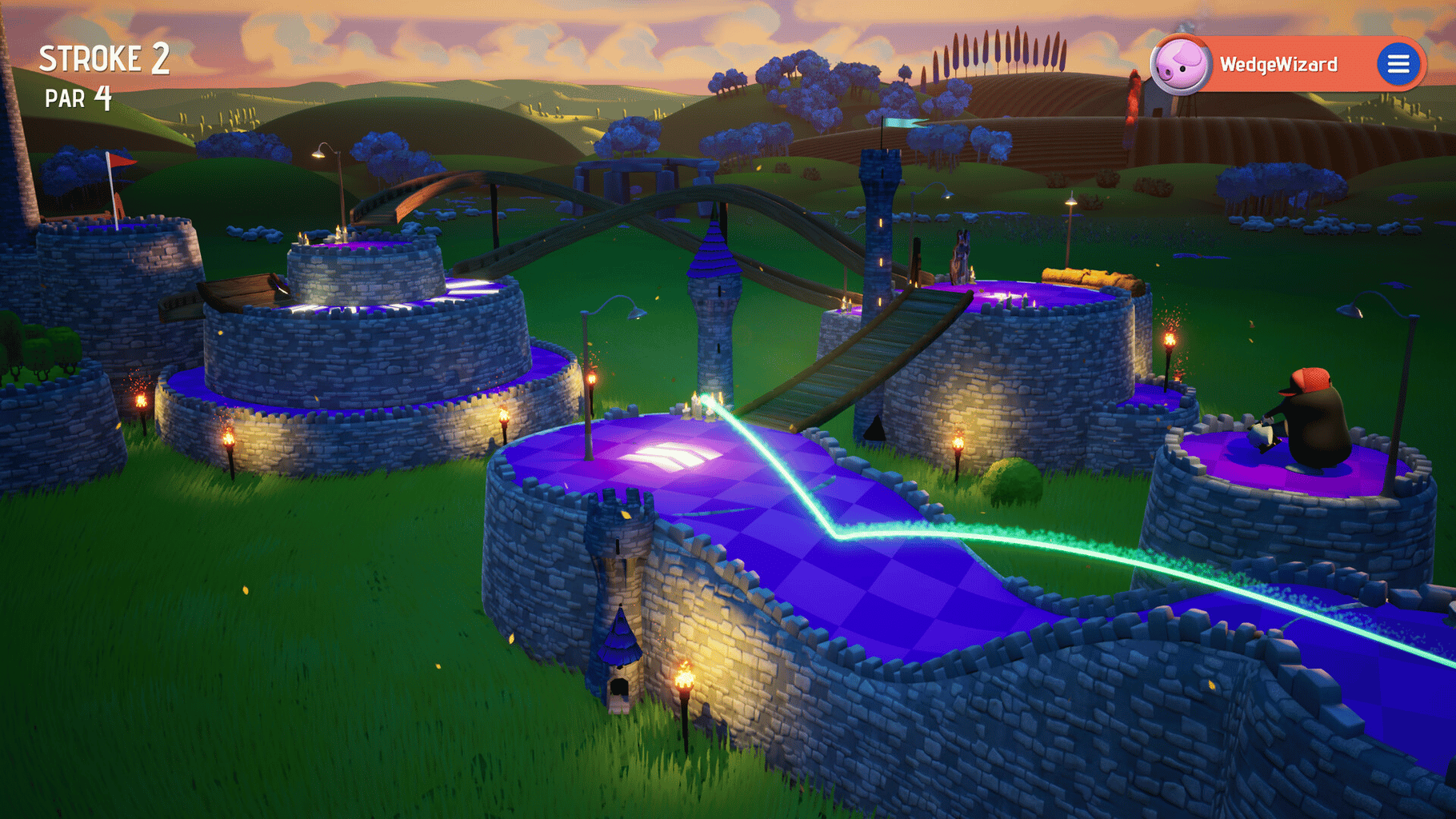 Minigolf Galaxy screenshot